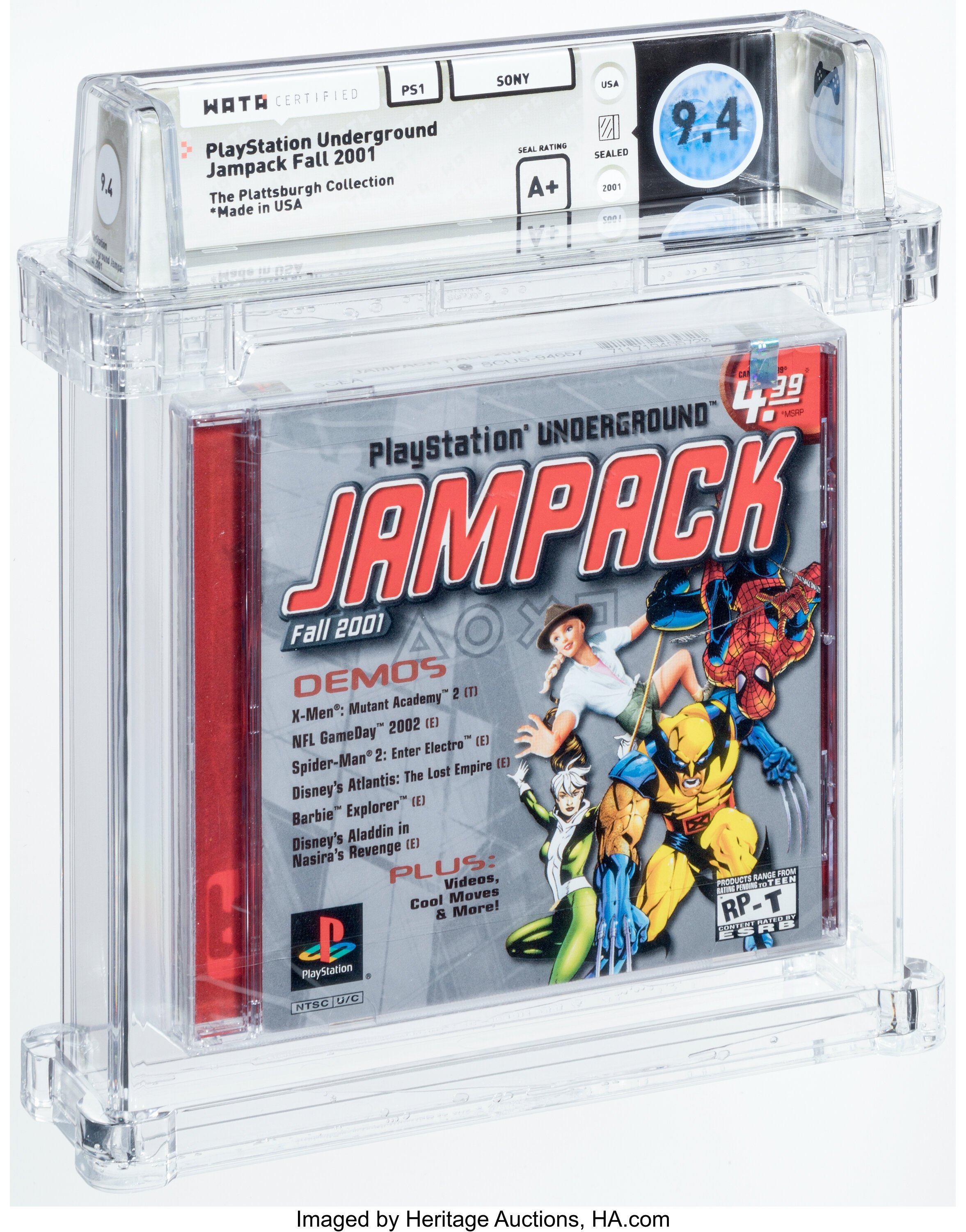 PlayStation Underground Jampack Fall 2001 (PS1): Pop Report