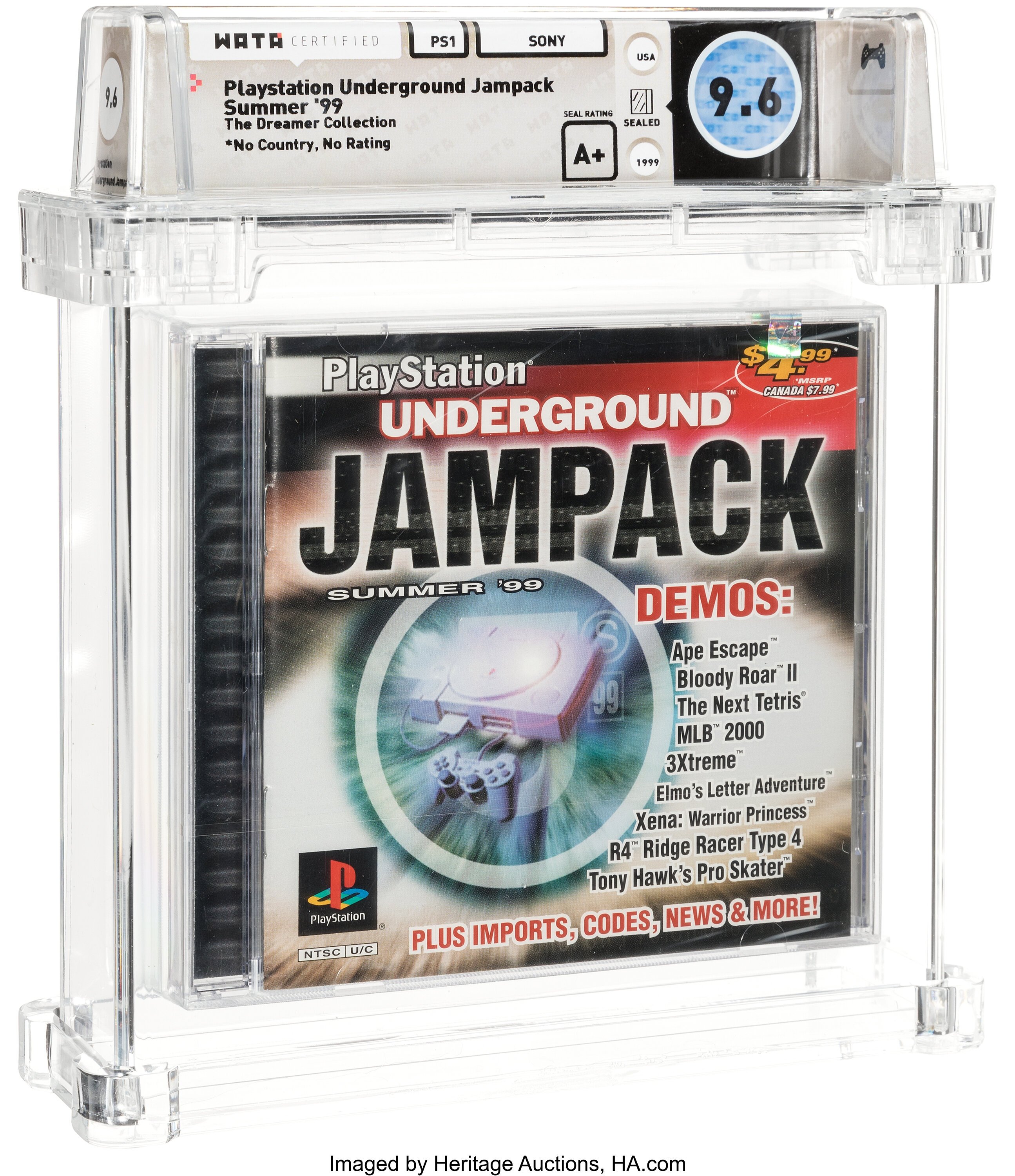 Playstation Underground Jampack Summer '99 (PS1): Pop Report