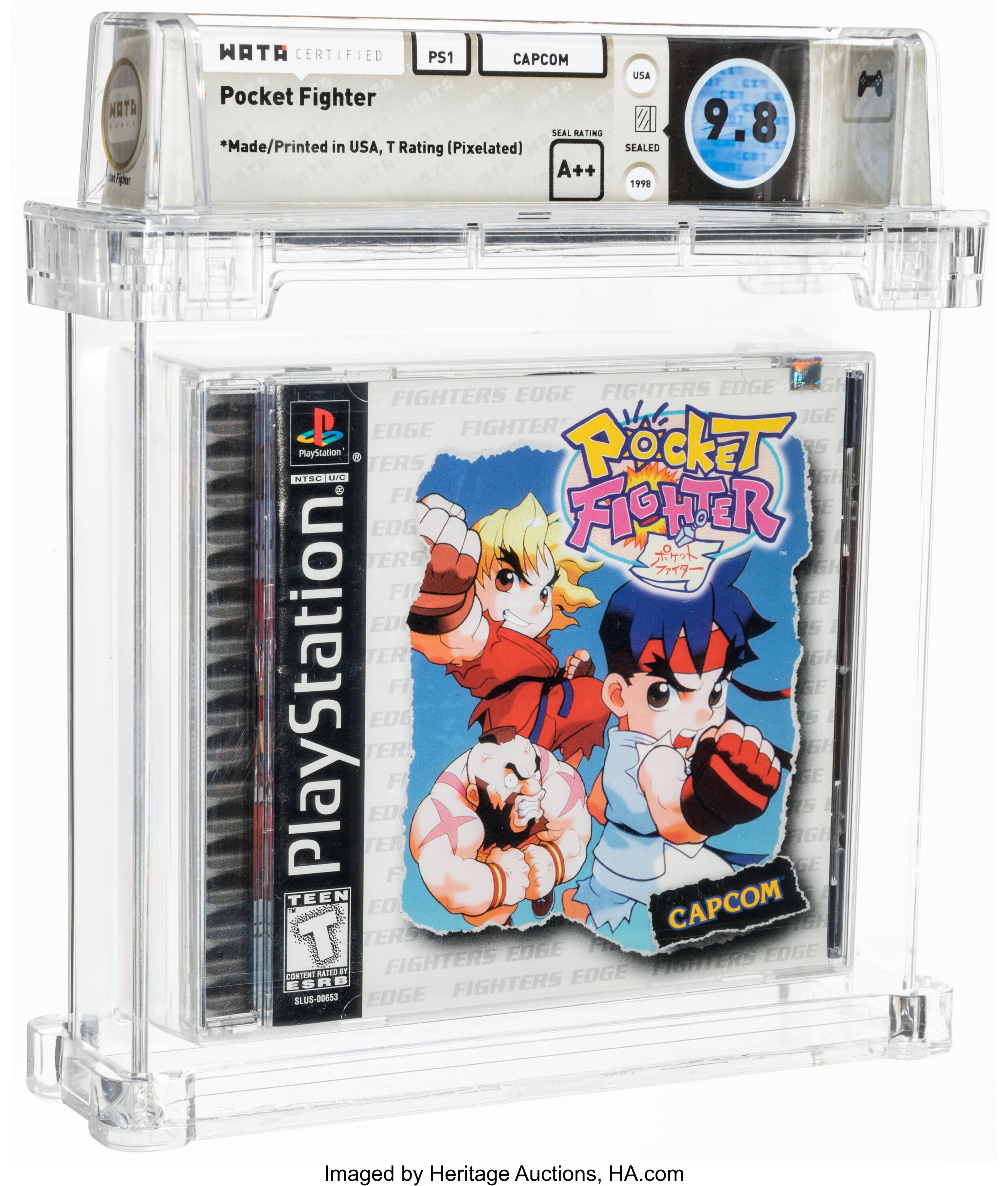 Pocket Fighter (PS1): PSA Pop Report & Prices