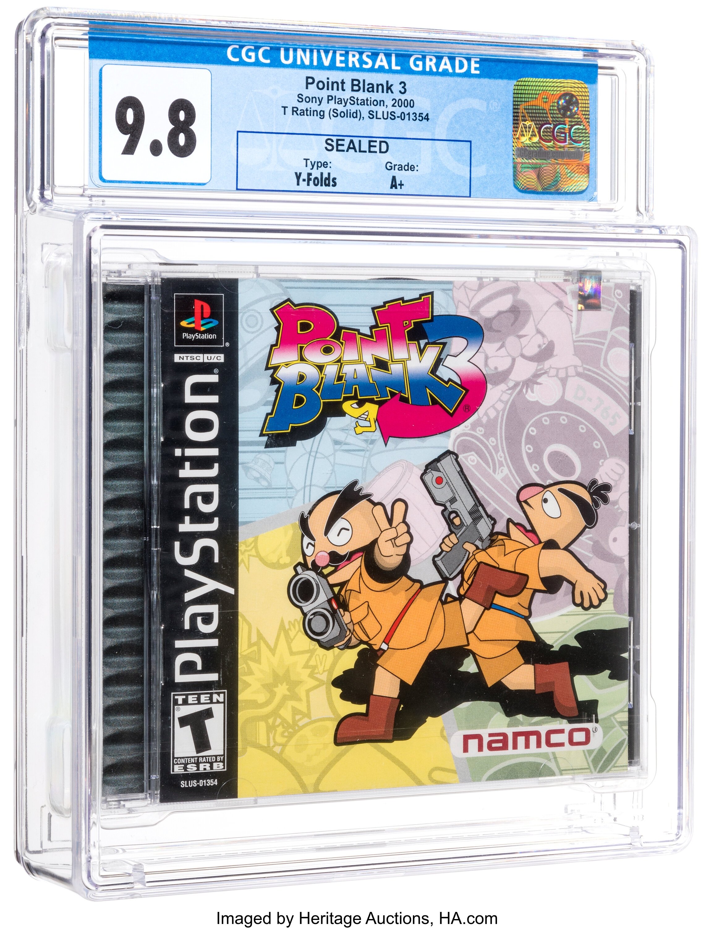 Point Blank 3 (PS1): PSA Pop Report & Prices