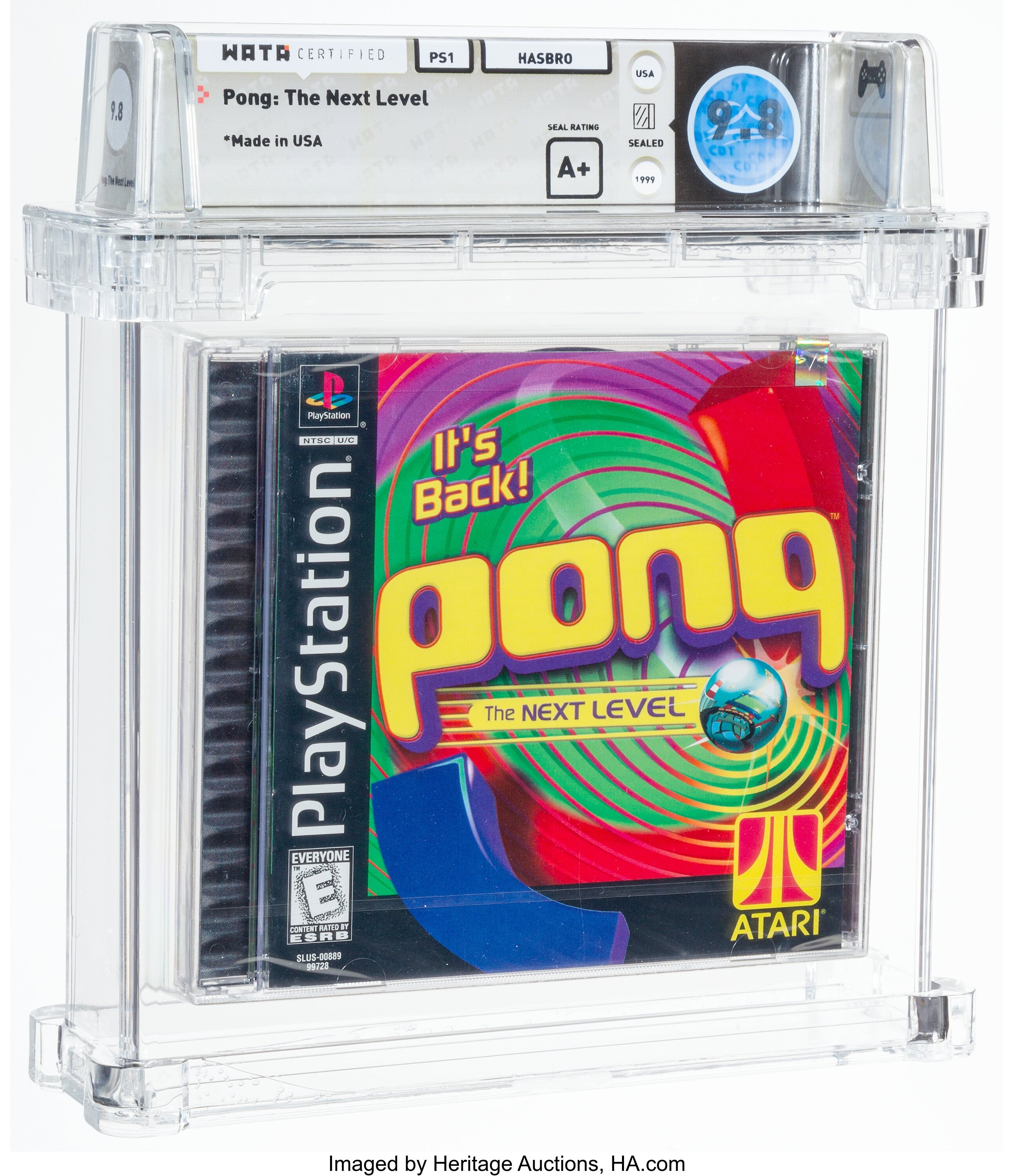 Pong: The Next Level (PS1) — PSA Pop Report & Prices