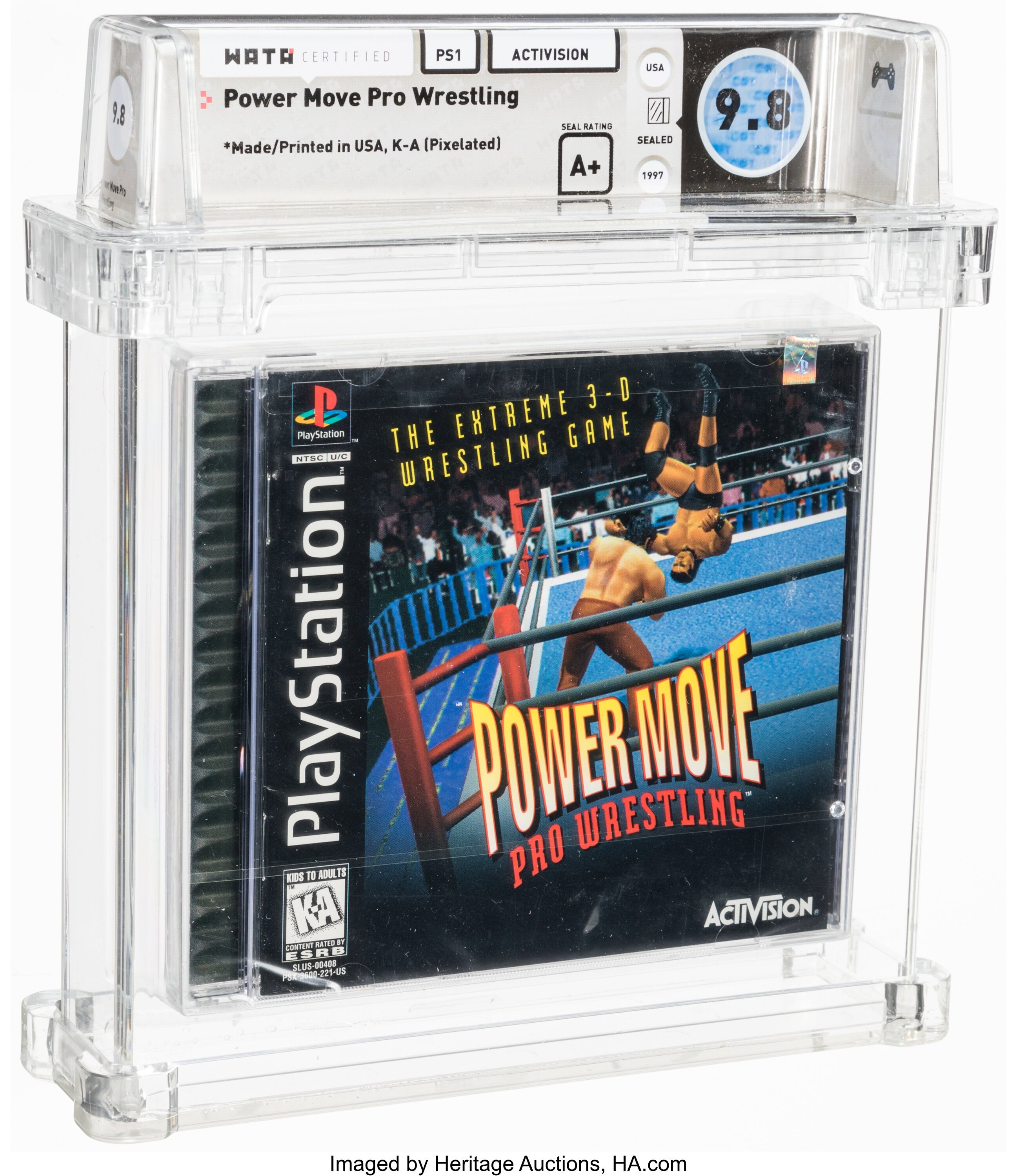 Power Move Pro Wrestling (PS1): PSA Pop Report & Prices