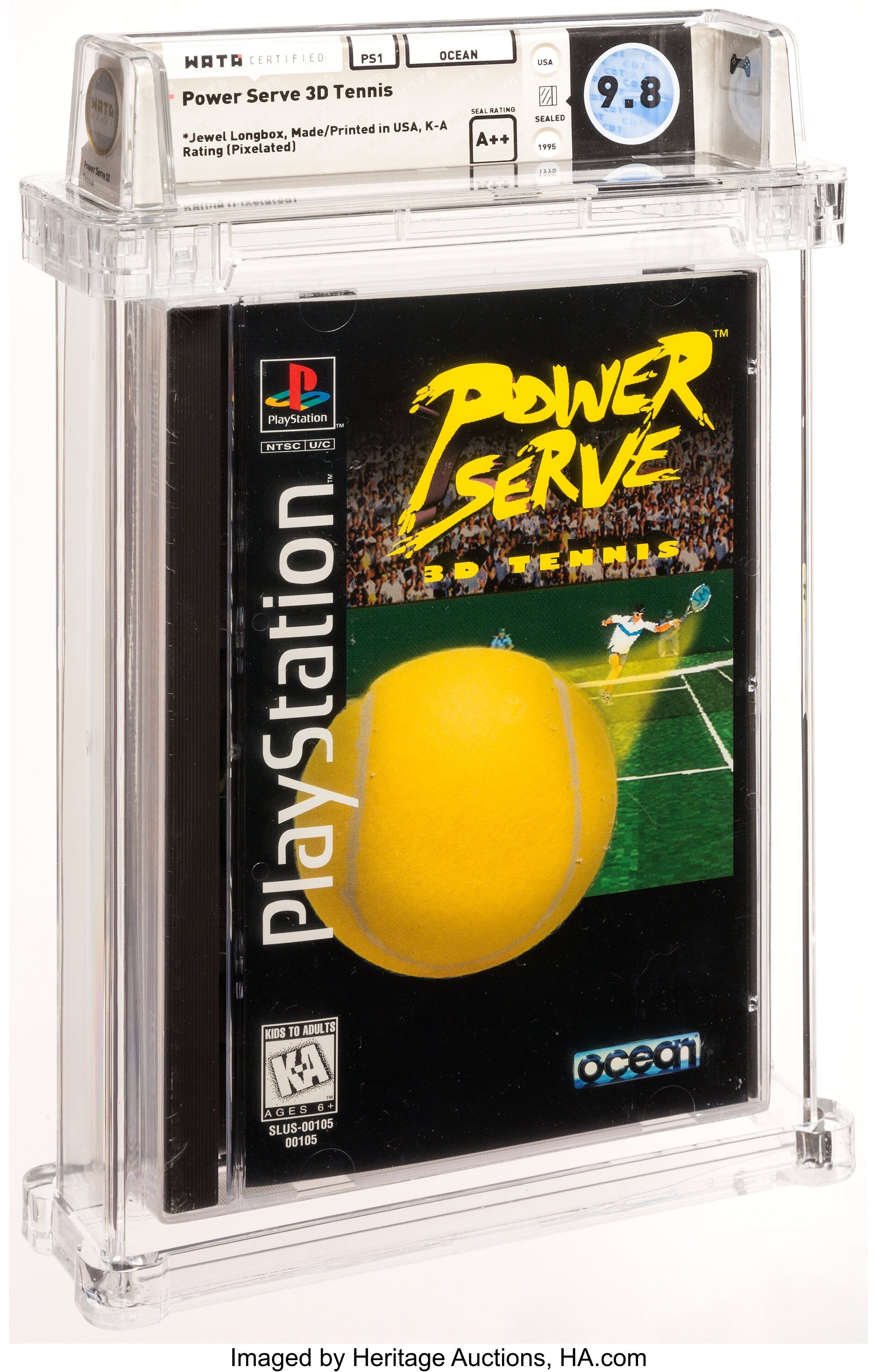Power Serve 3D Tennis (PS1): PSA Pop Report & Prices