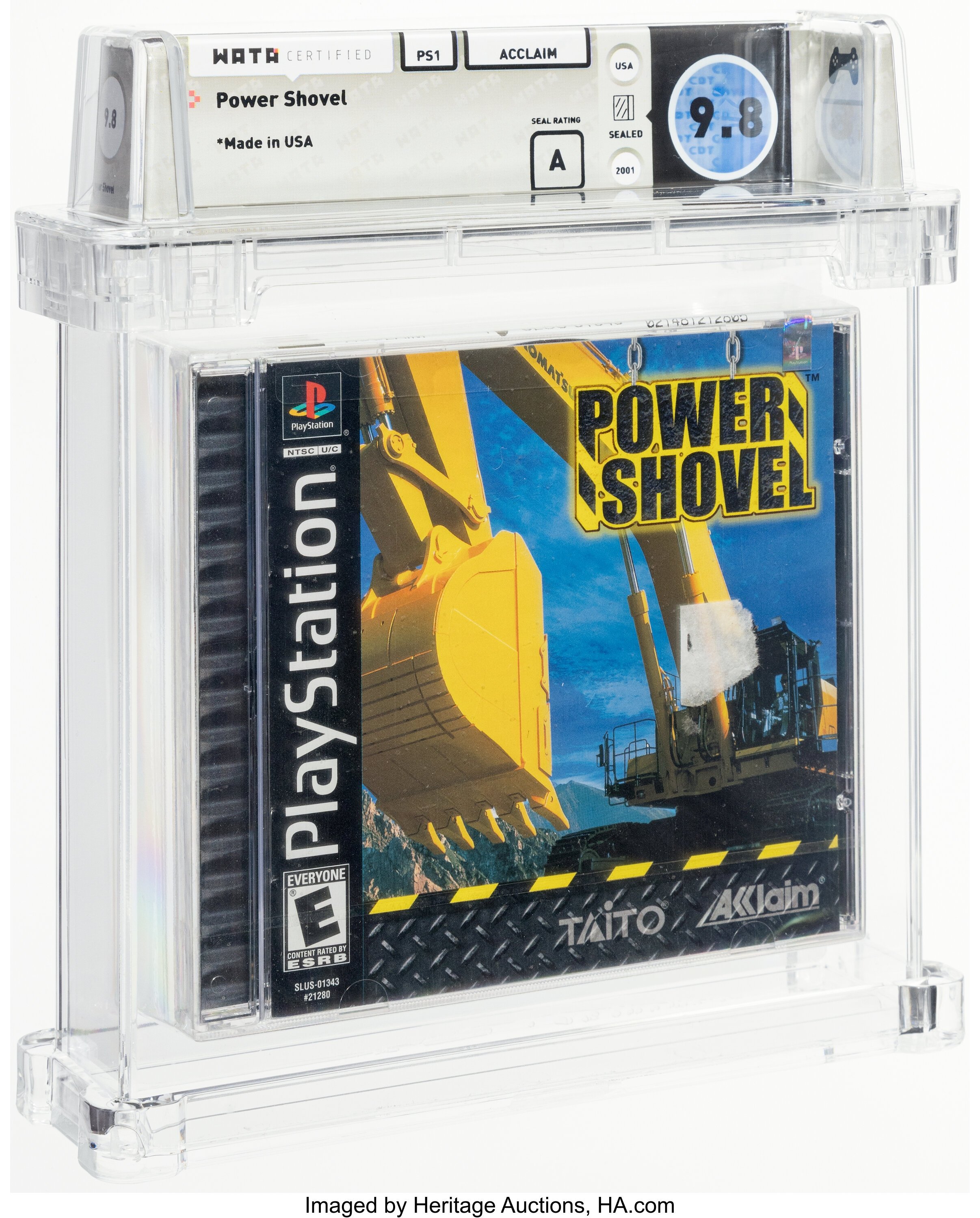 Power Shovel (PS1): PSA Pop Report & Prices