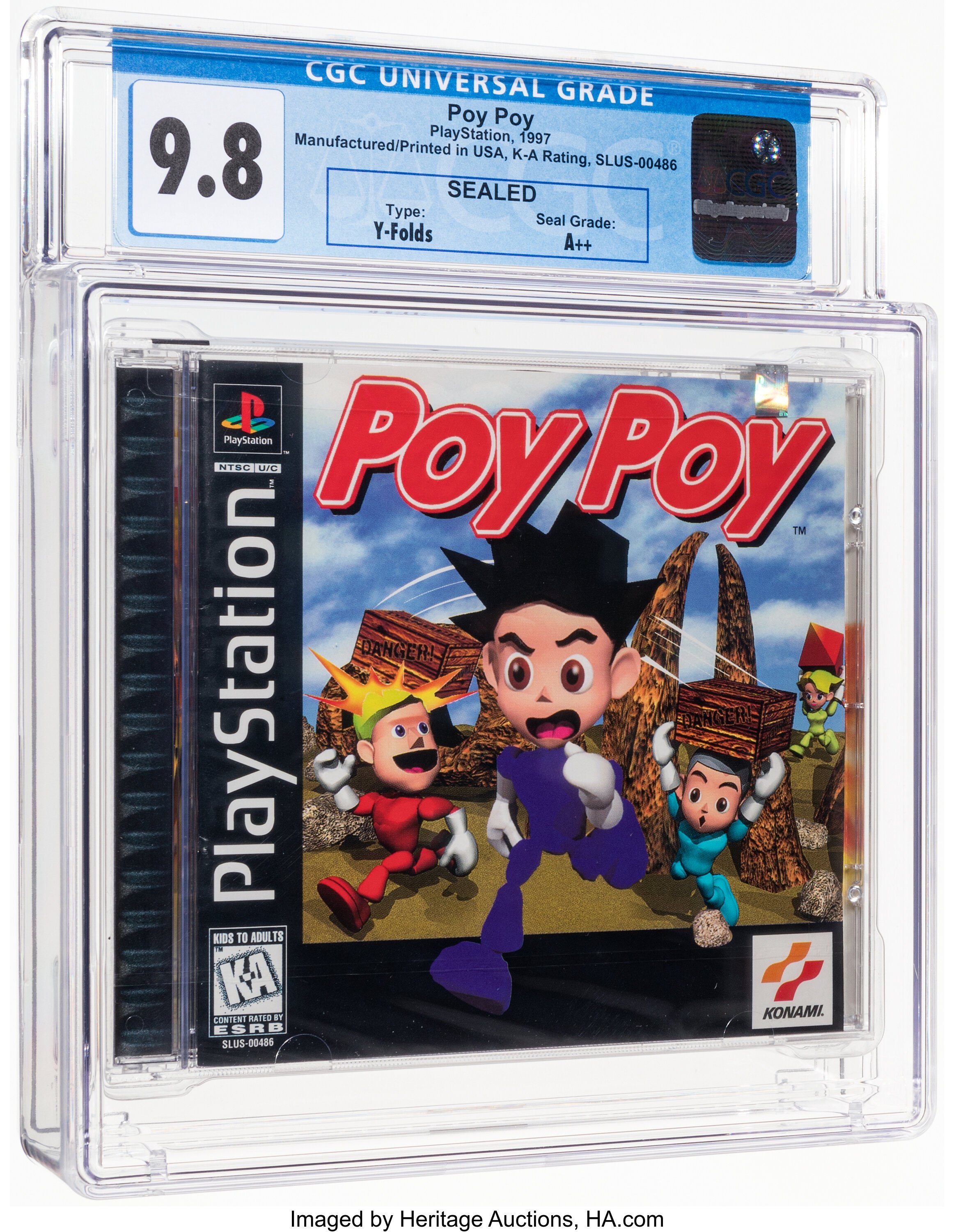Poy Poy (PS1): PSA Pop Report & Prices