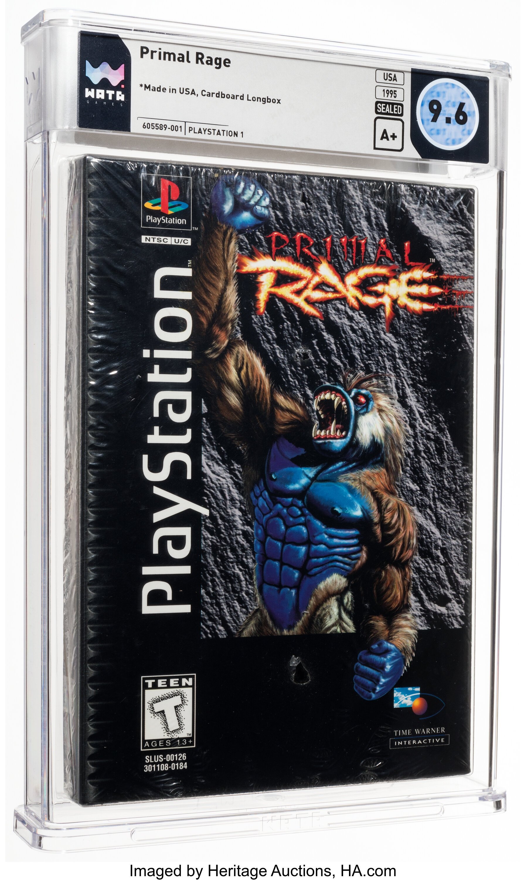 Primal Rage (PS1): PSA Pop Report & Prices