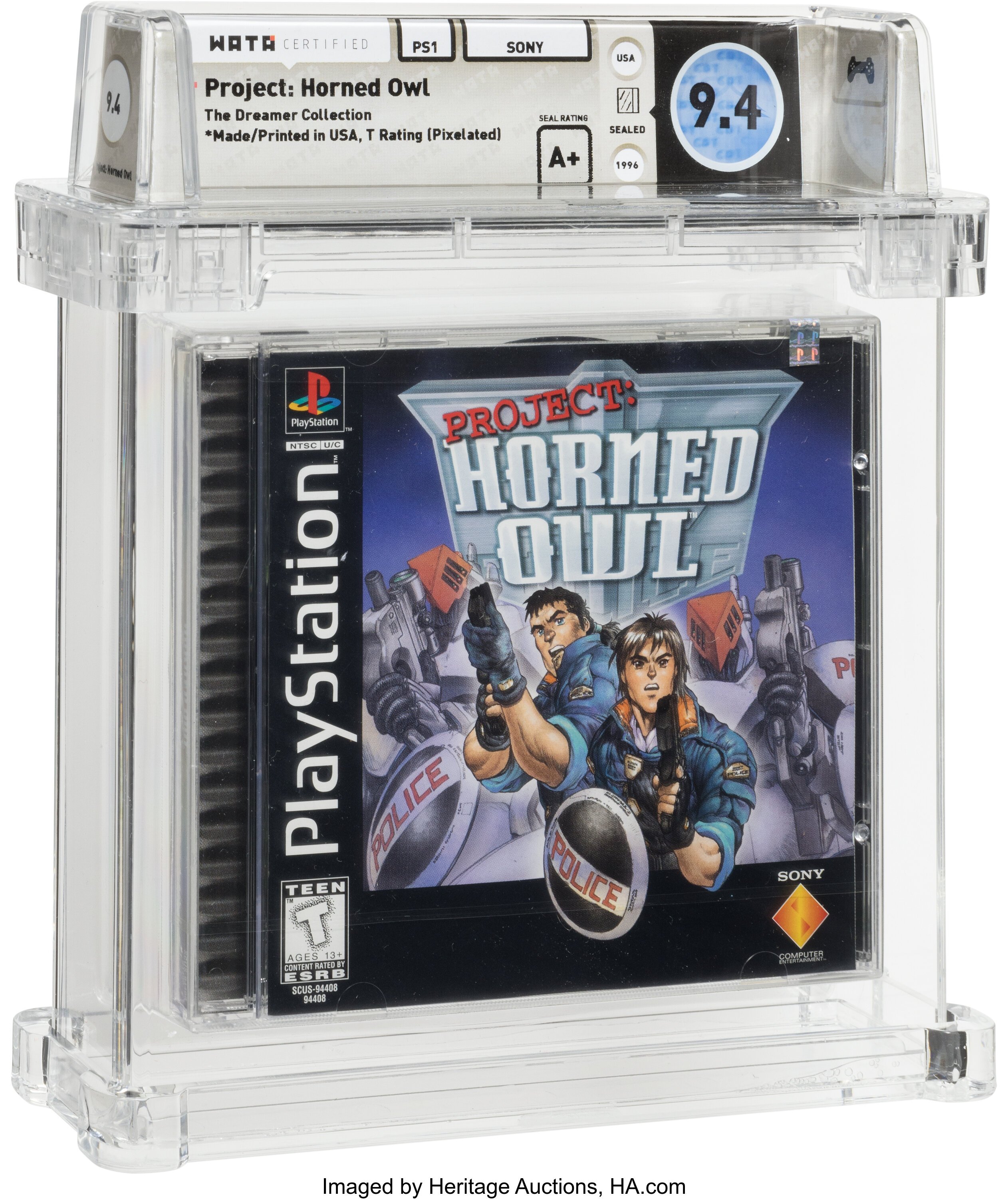 Project: Horned Owl (PS1) — PSA Pop Report & Prices