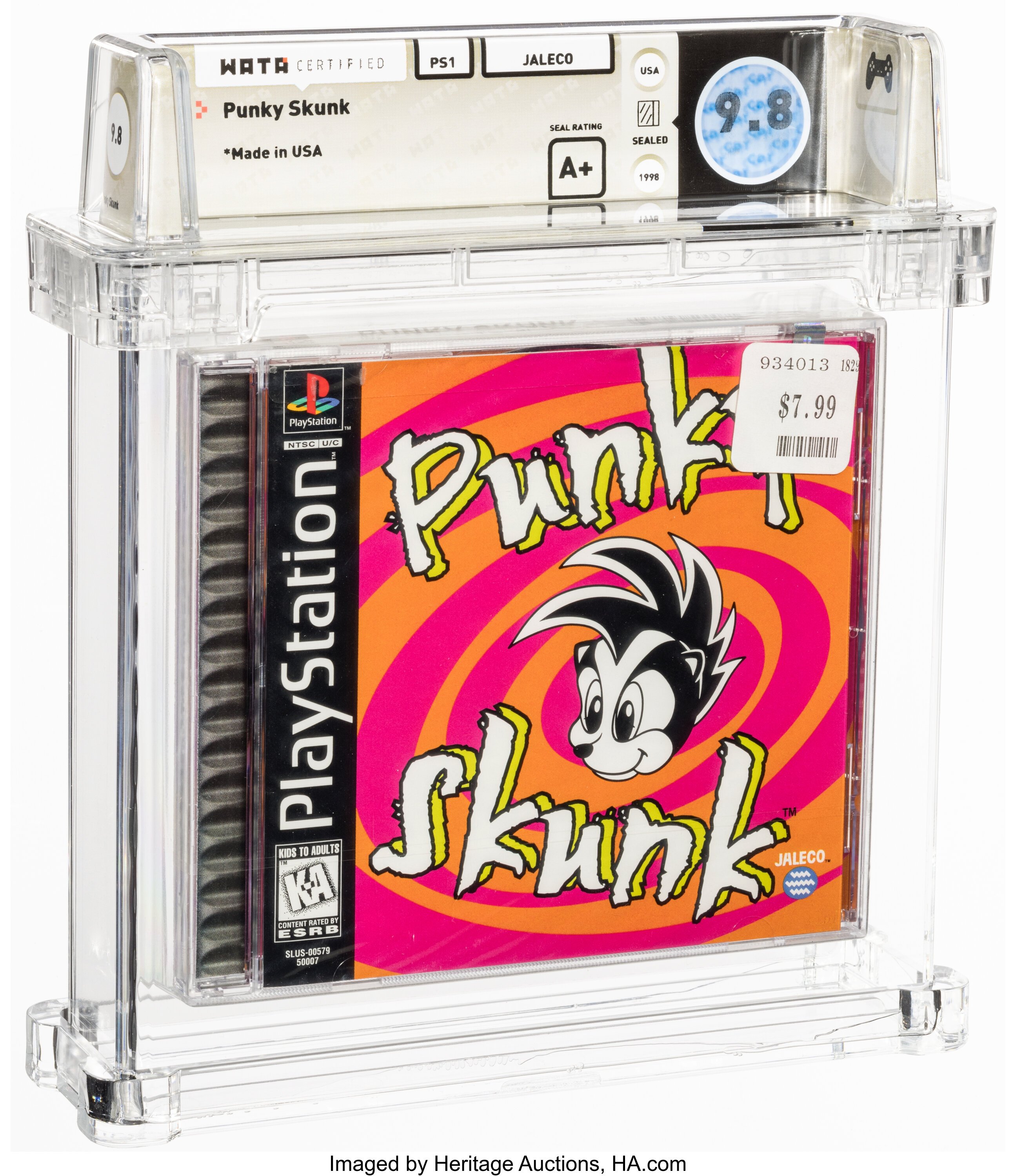 Punky Skunk (PS1): PSA Pop Report & Prices