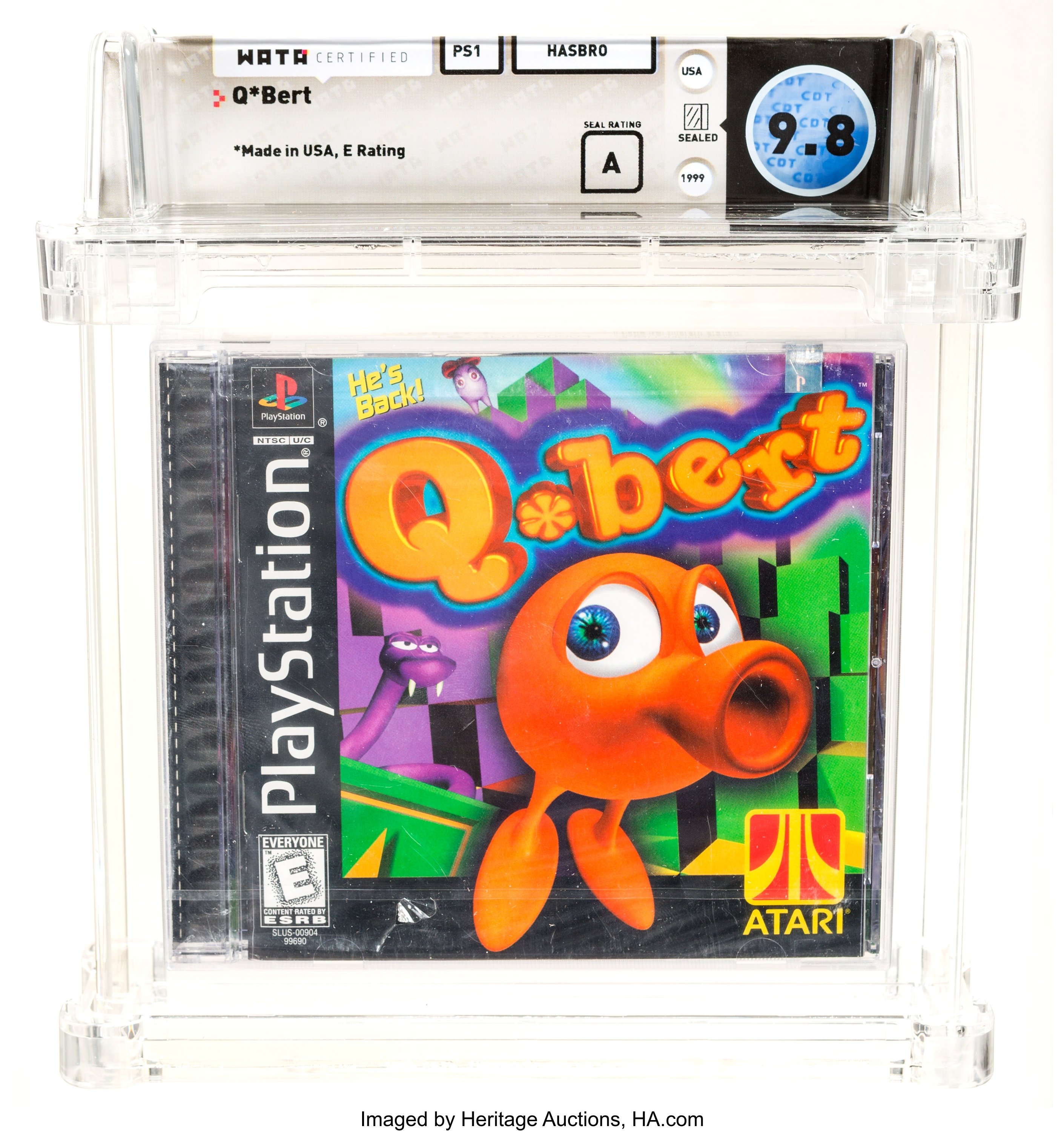 QBert (PS1): PSA Pop Report & Prices