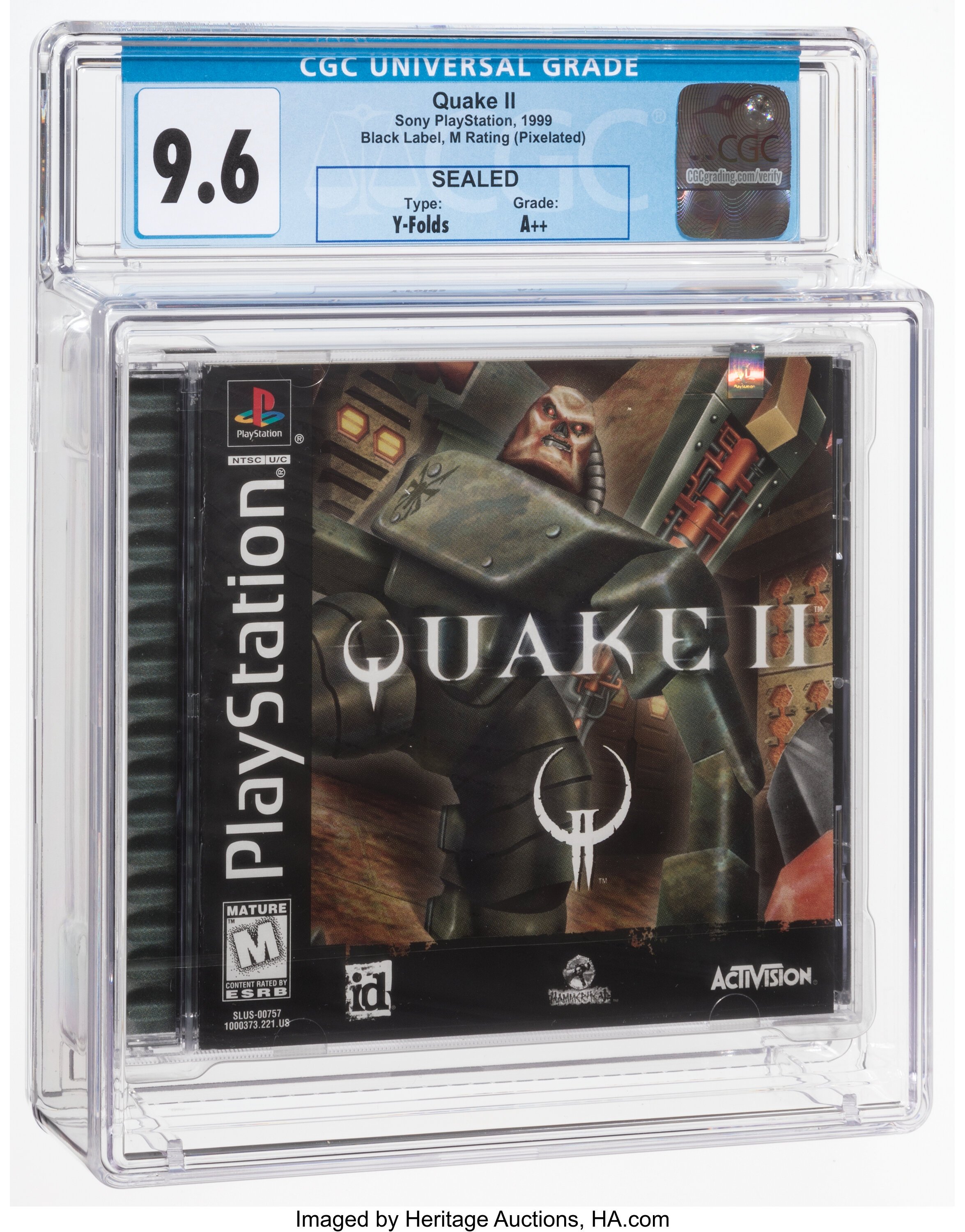 Quake II (PS1): PSA Pop Report & Prices