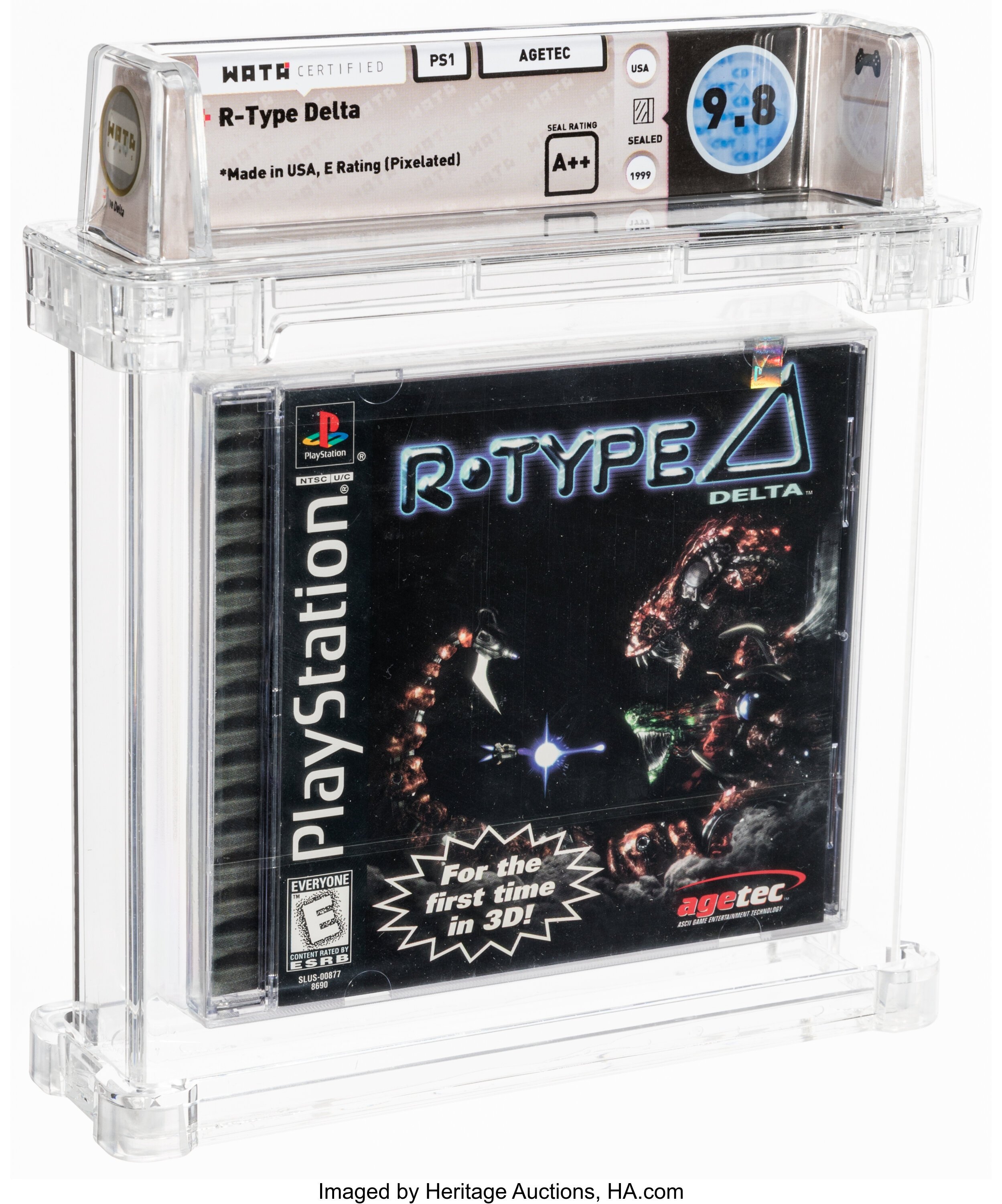R-Type Delta (PS1): PSA Pop Report & Prices
