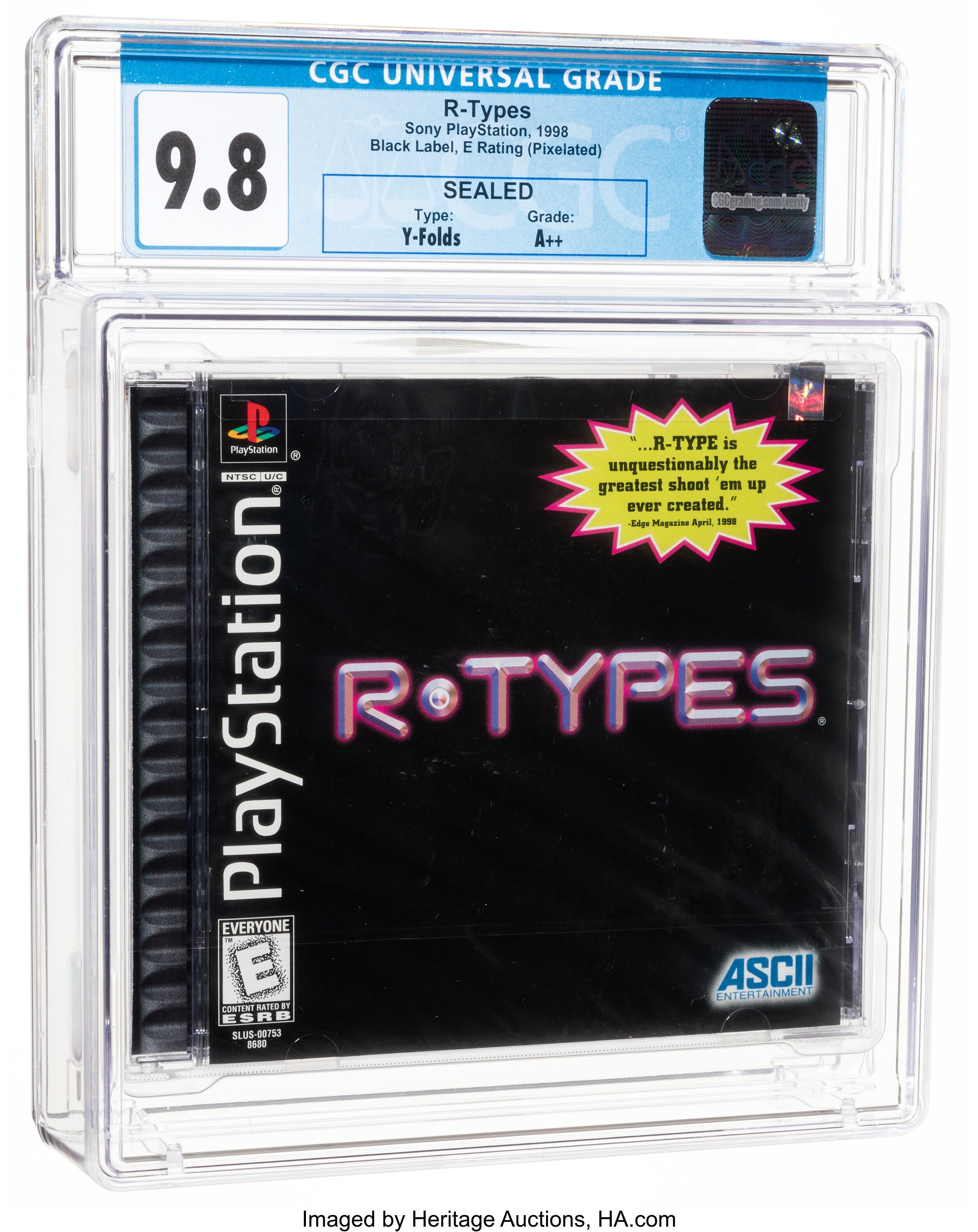 R-Types (PS1): PSA Pop Report & Prices