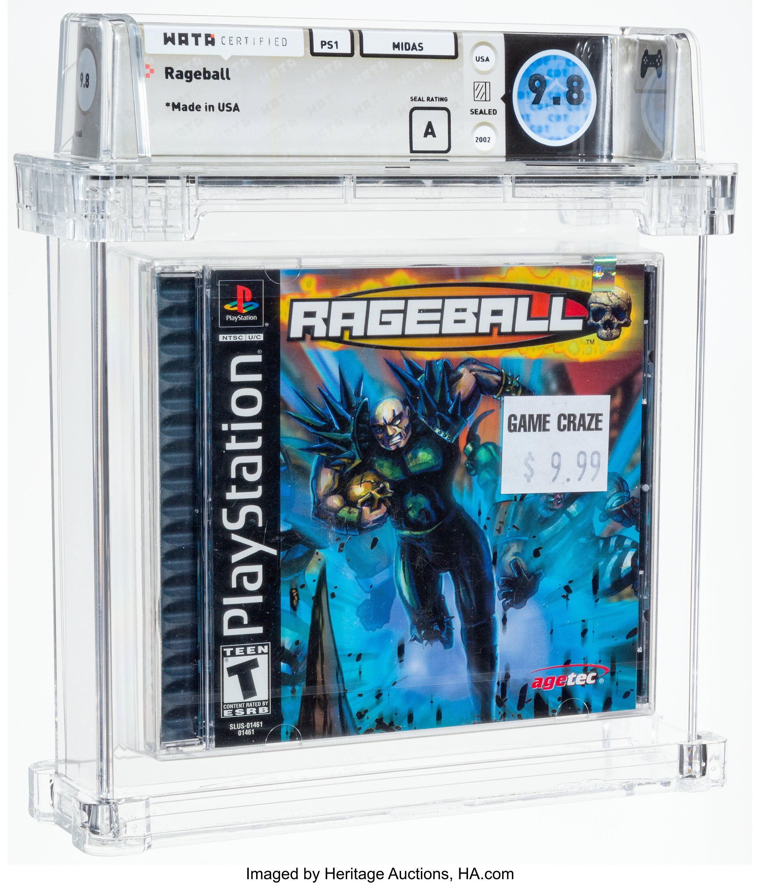 Rageball (PS1): PSA Pop Report & Prices