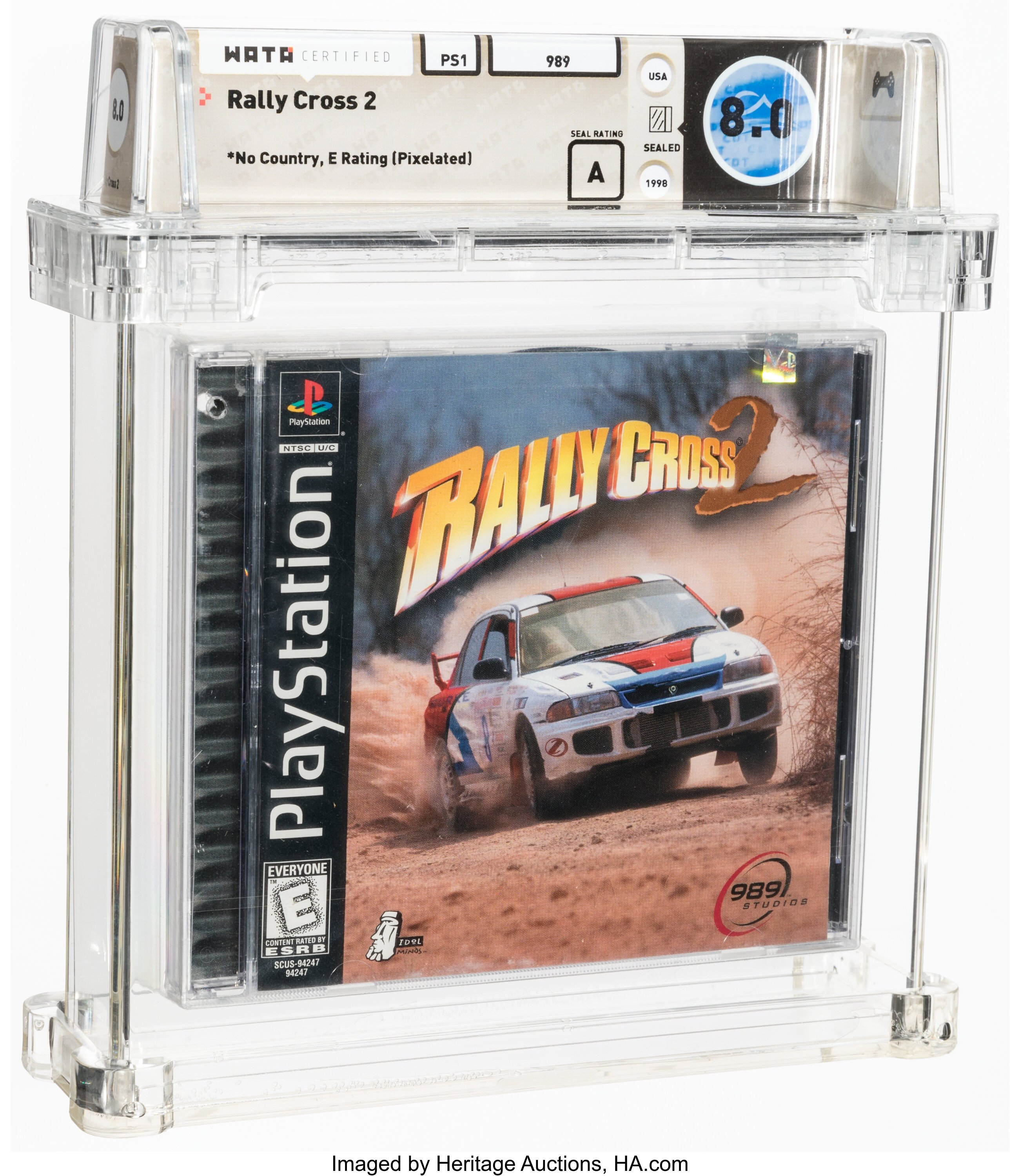 Rally Cross 2 (PS1): PSA Pop Report & Prices
