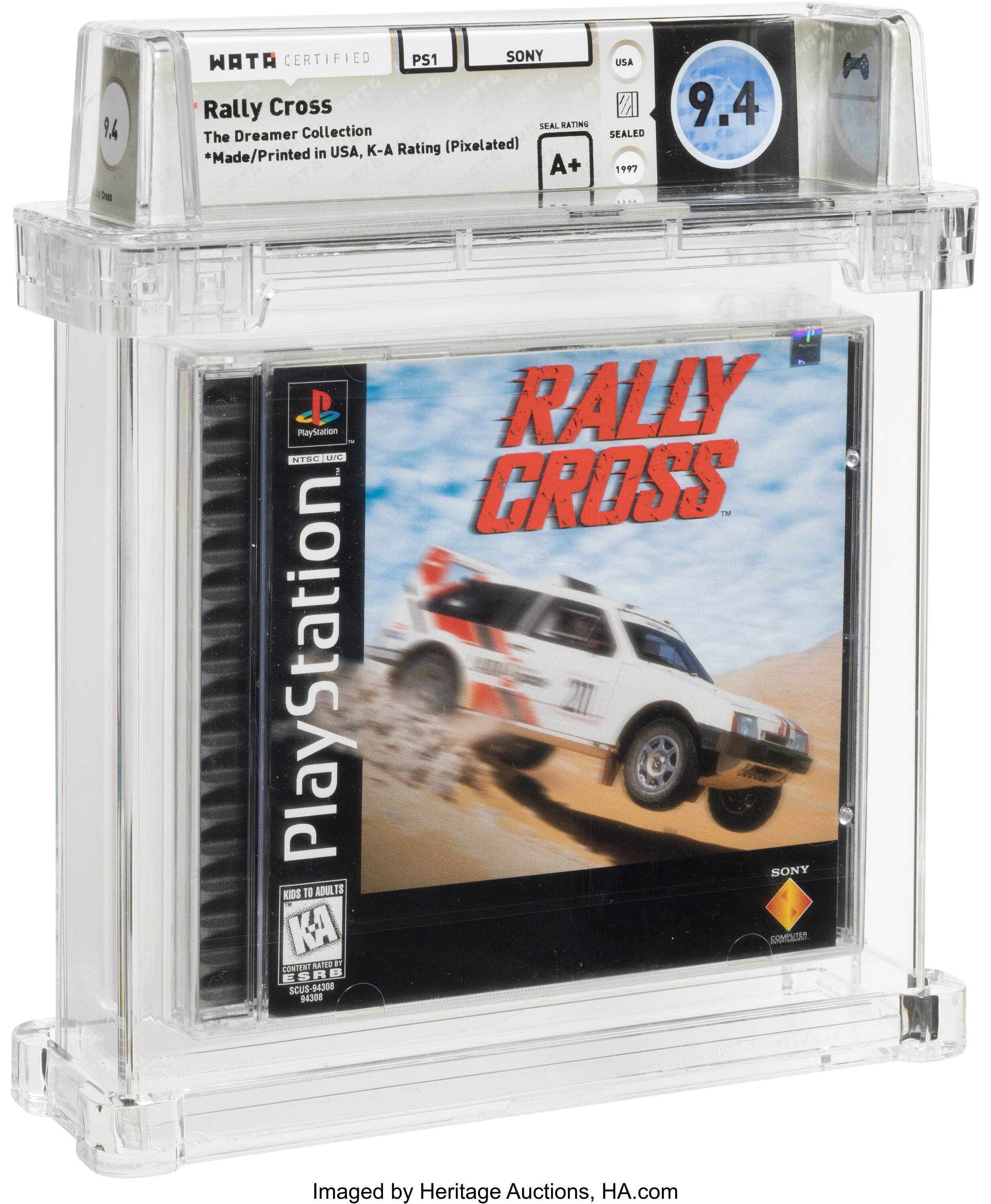 Rally Cross (PS1): PSA Pop Report & Prices