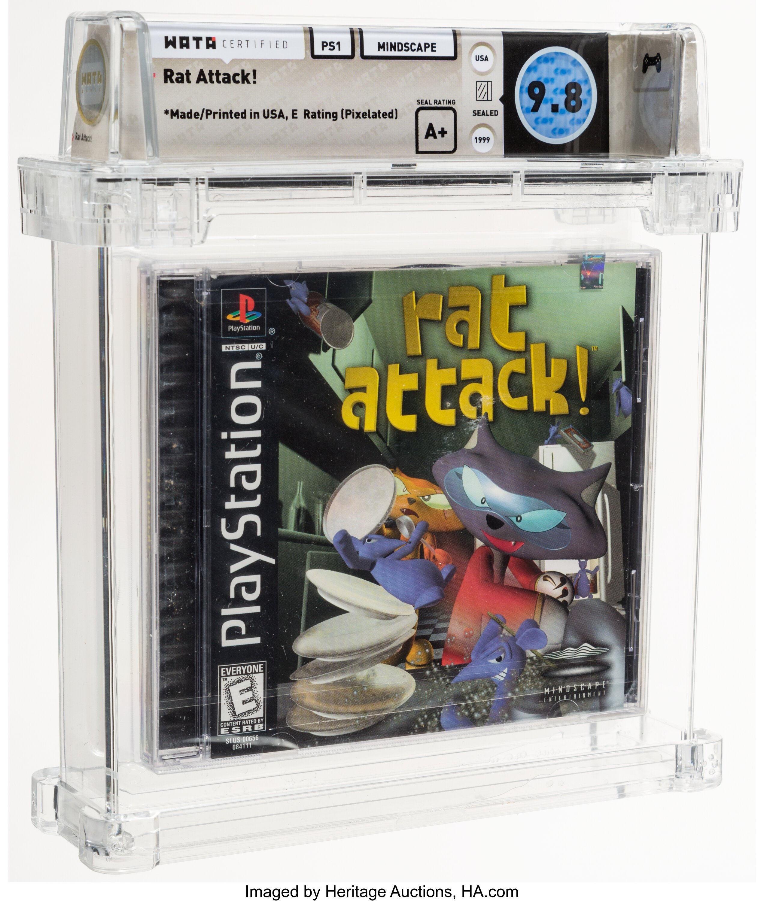 Rat Attack! (PS1): PSA Pop Report & Prices