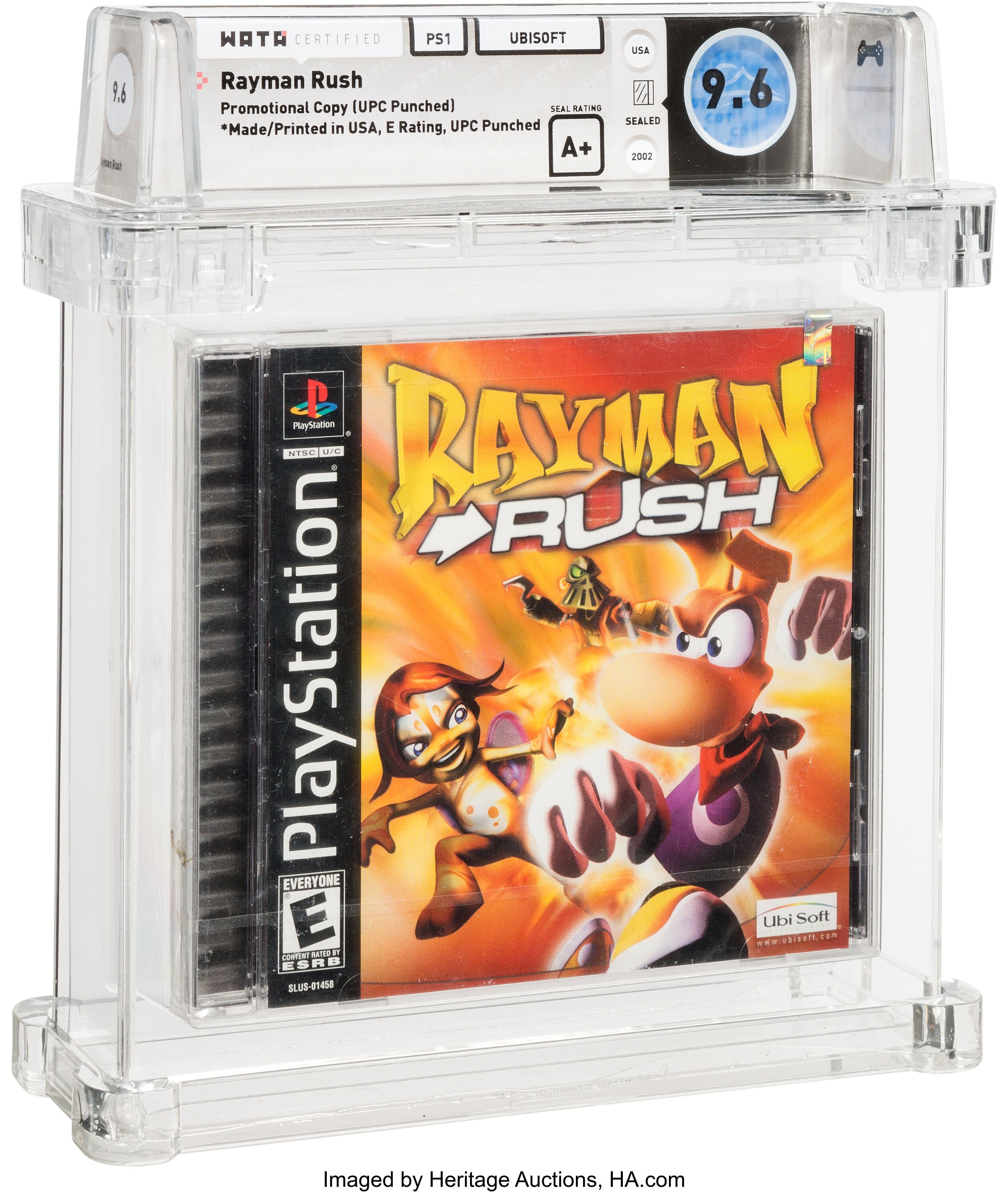 Rayman Rush (PS1): PSA Pop Report & Prices
