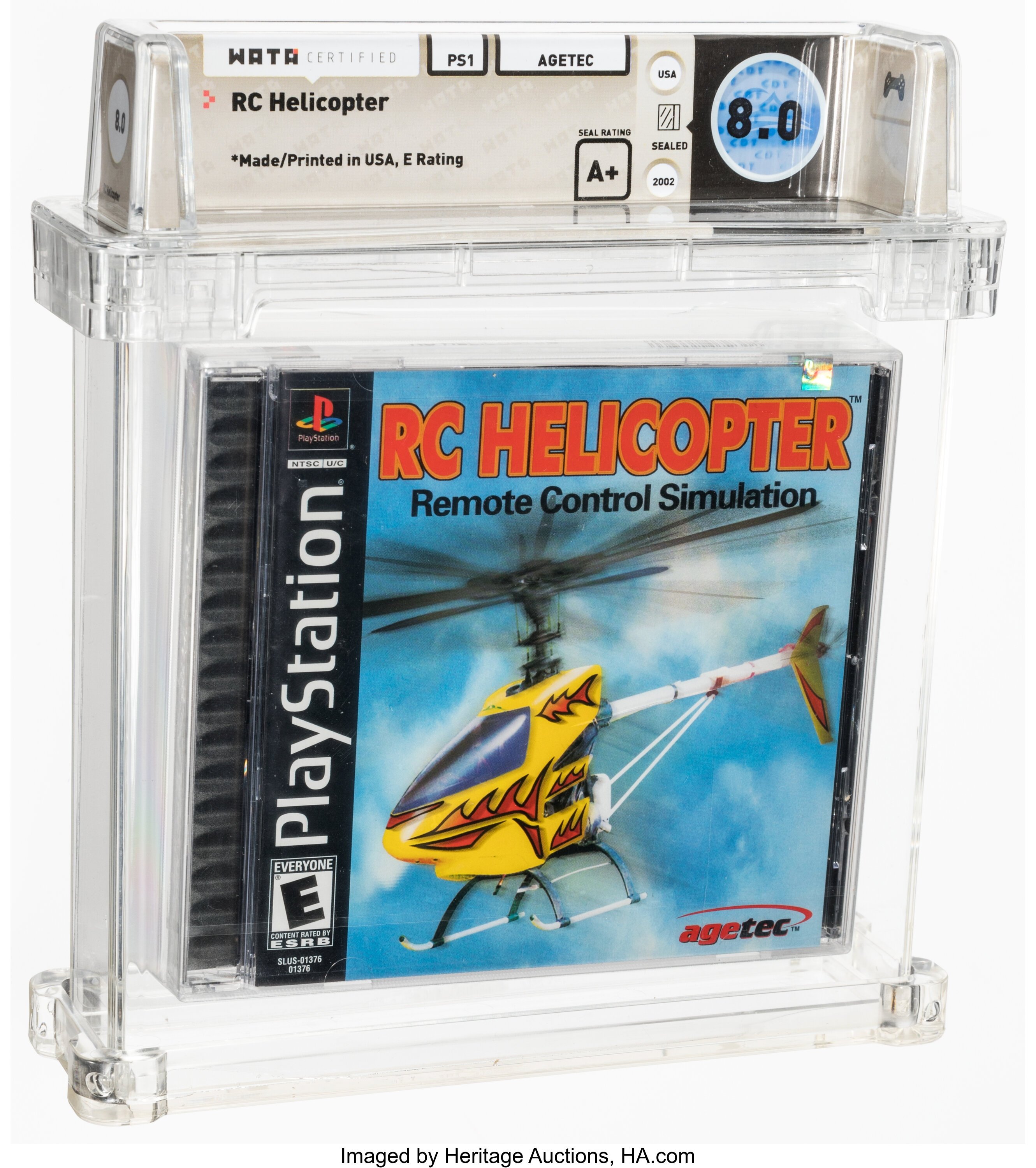 RC Helicopter (PS1): PSA Pop Report & Prices