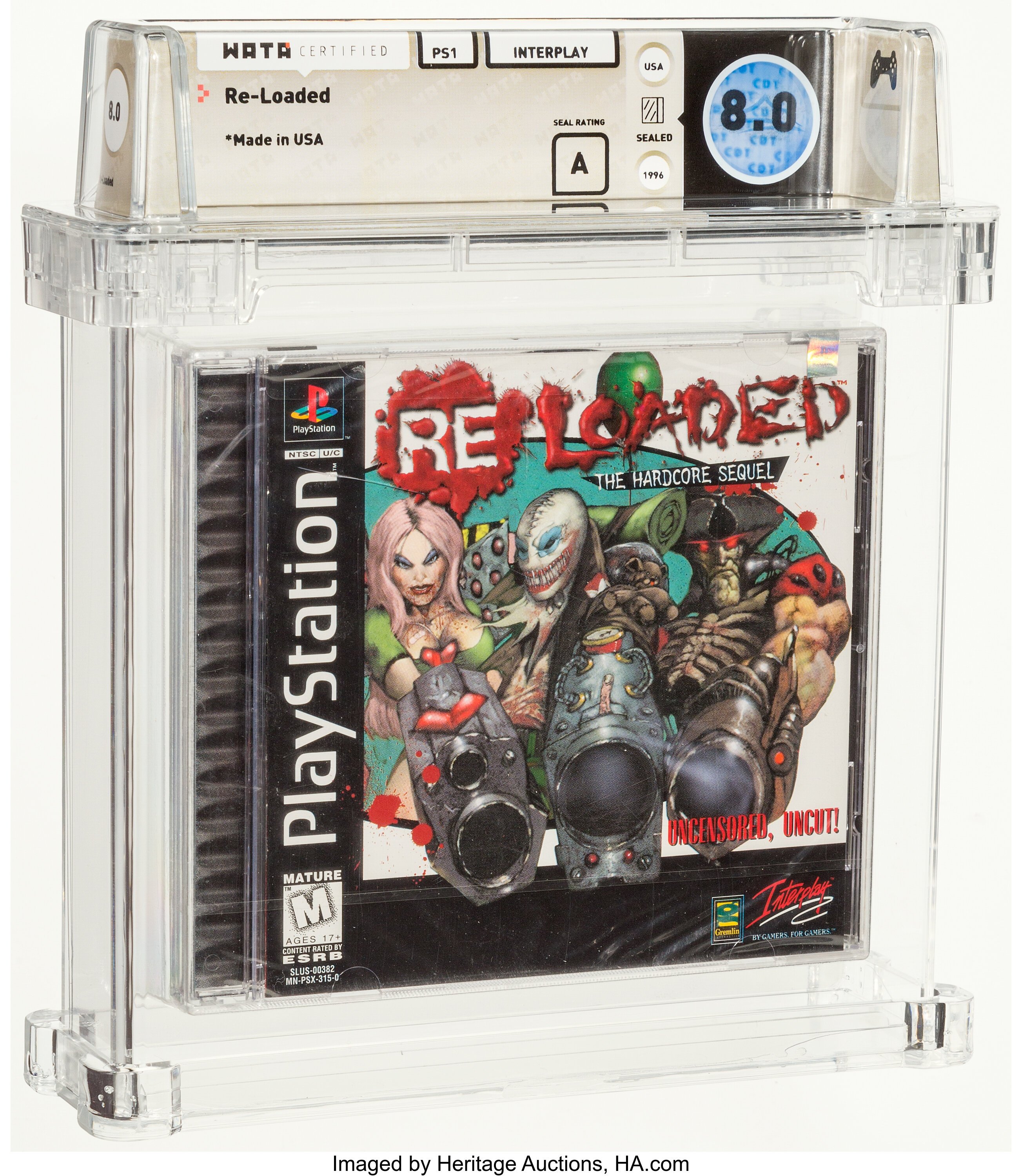 Re-Loaded (PS1): PSA Pop Report & Prices