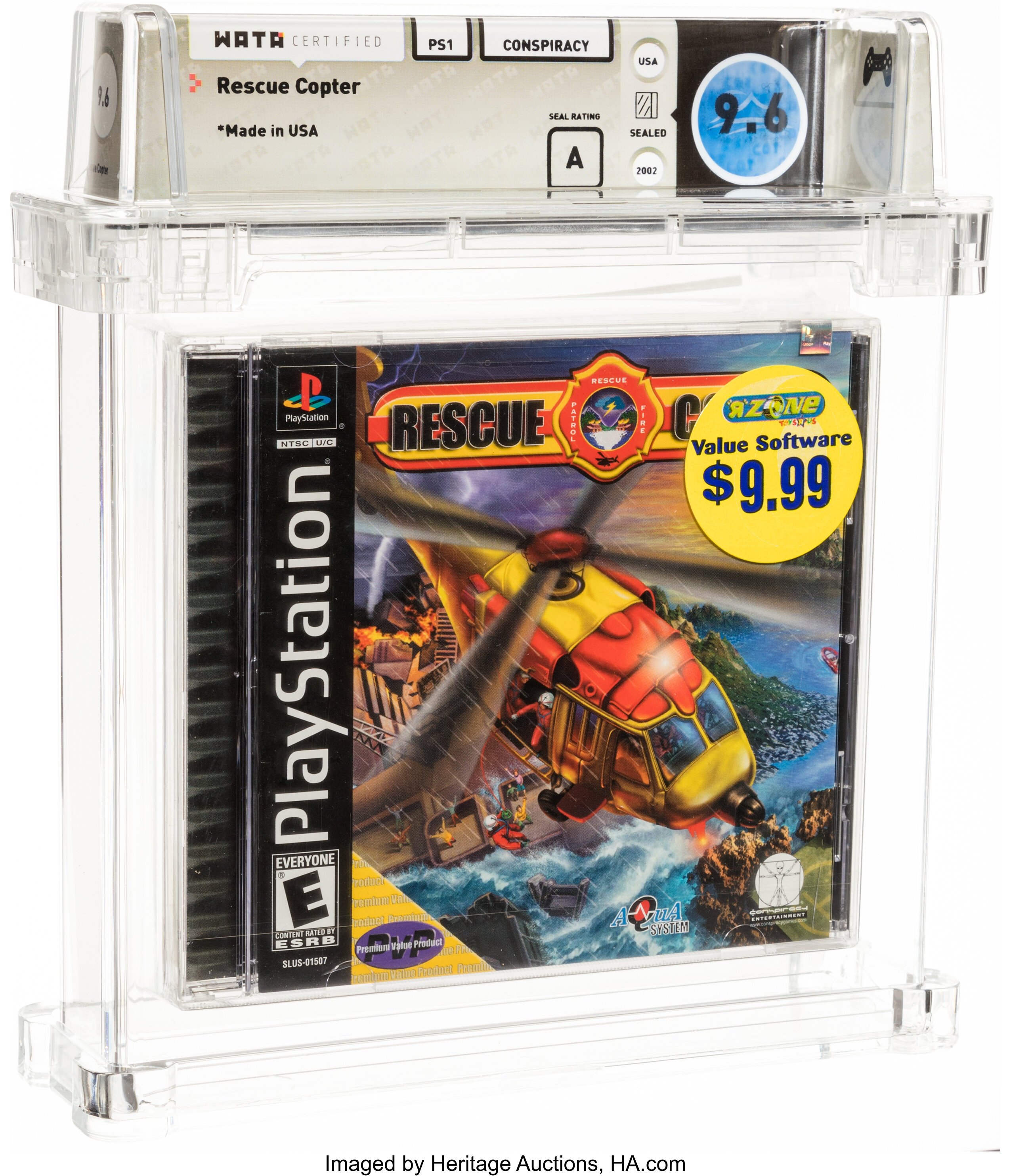 Rescue Copter (PS1): PSA Pop Report & Prices