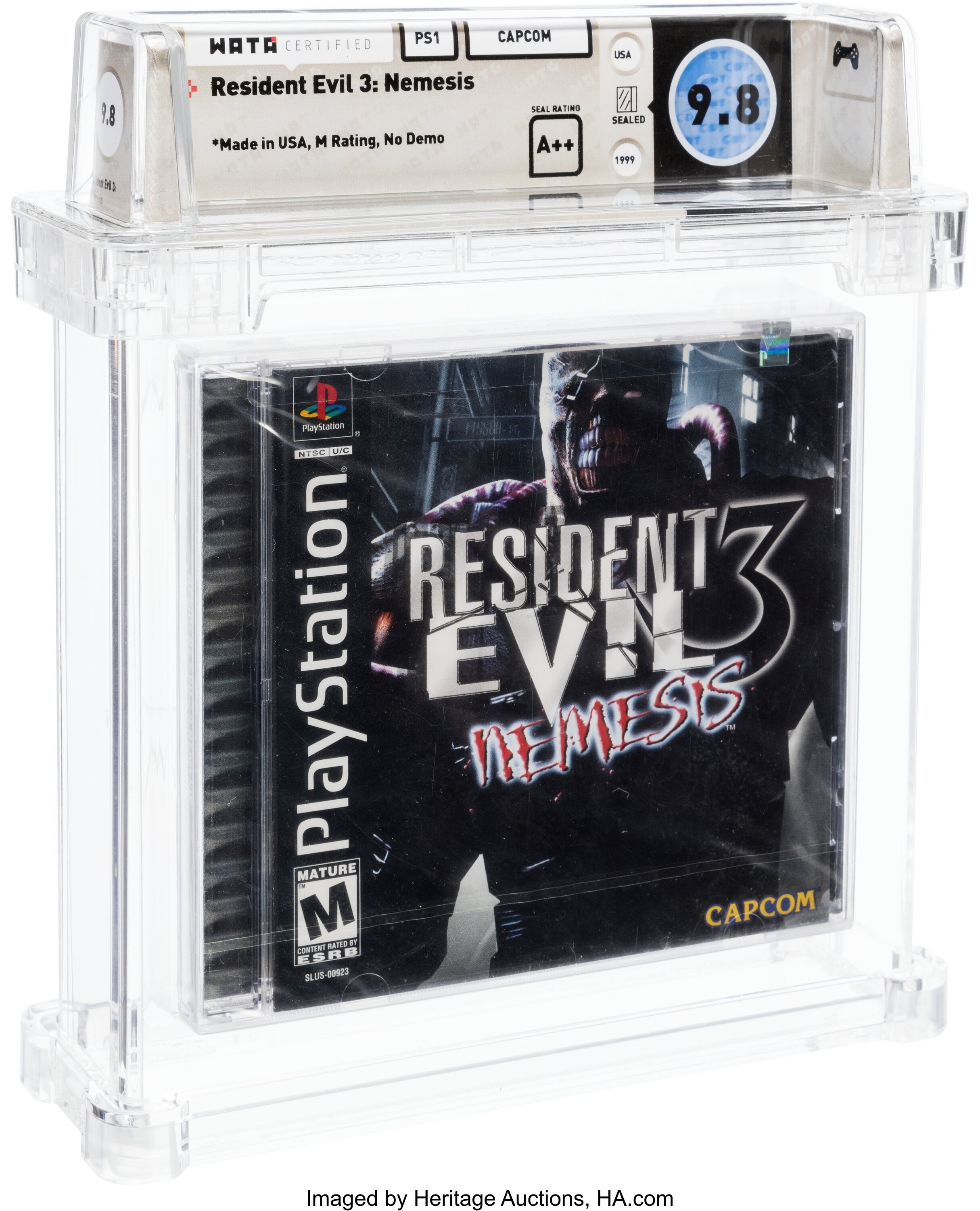 Resident Evil 3: Nemesis (PS1) — PSA Pop Report & Prices