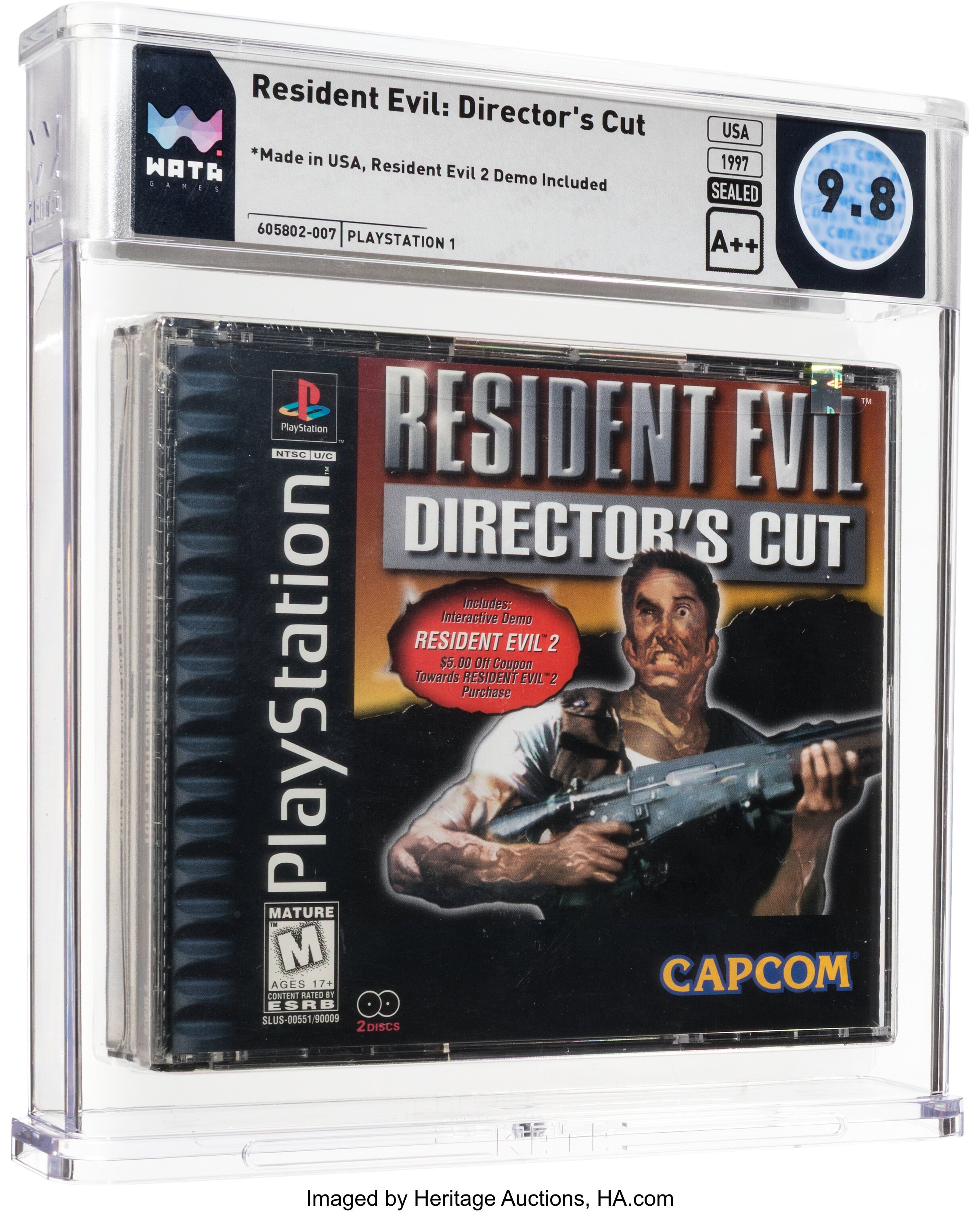 Resident Evil: Director's Cut (PS1) — PSA Pop & Prices