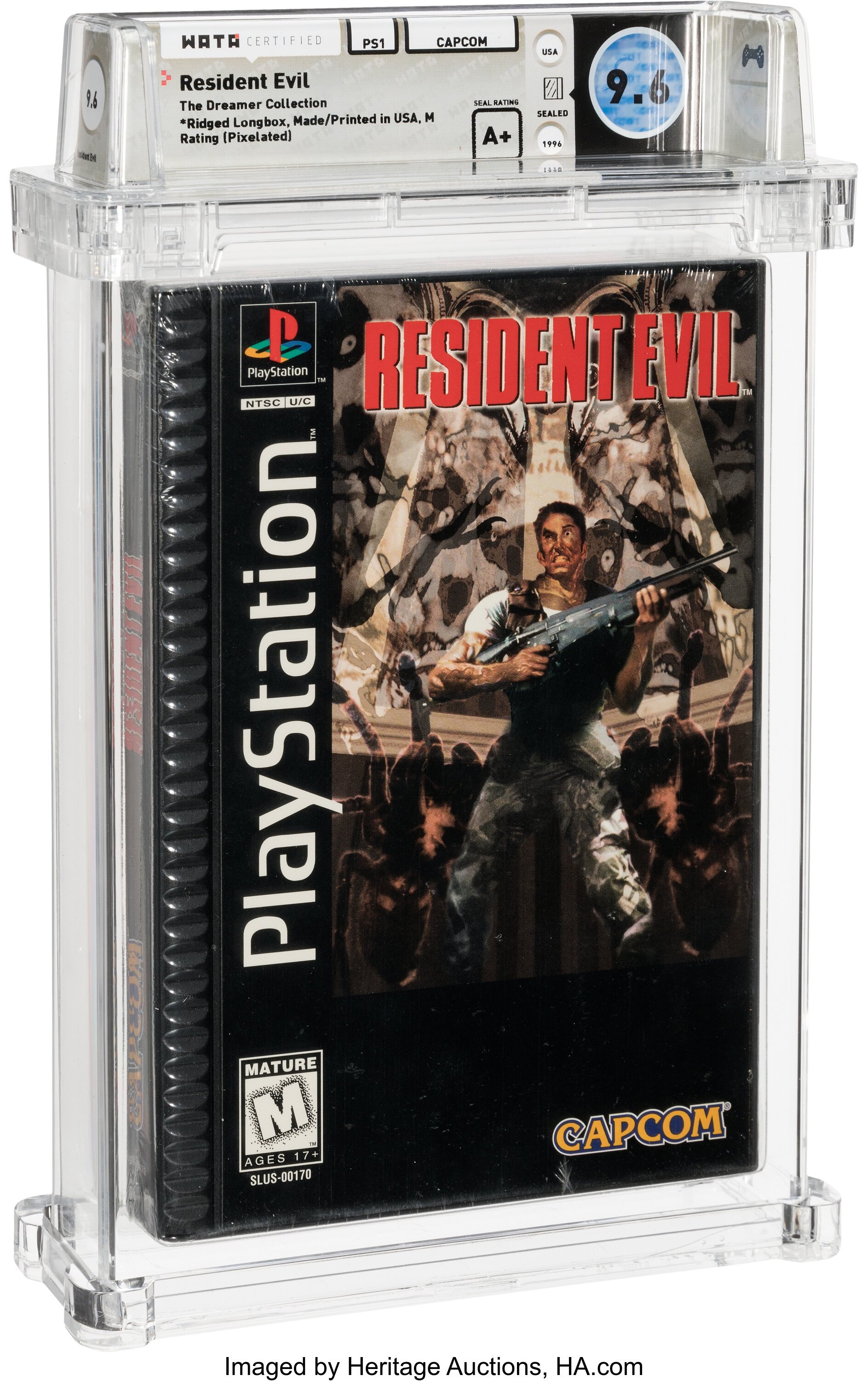 Resident Evil (PS1): PSA Pop Report & Prices
