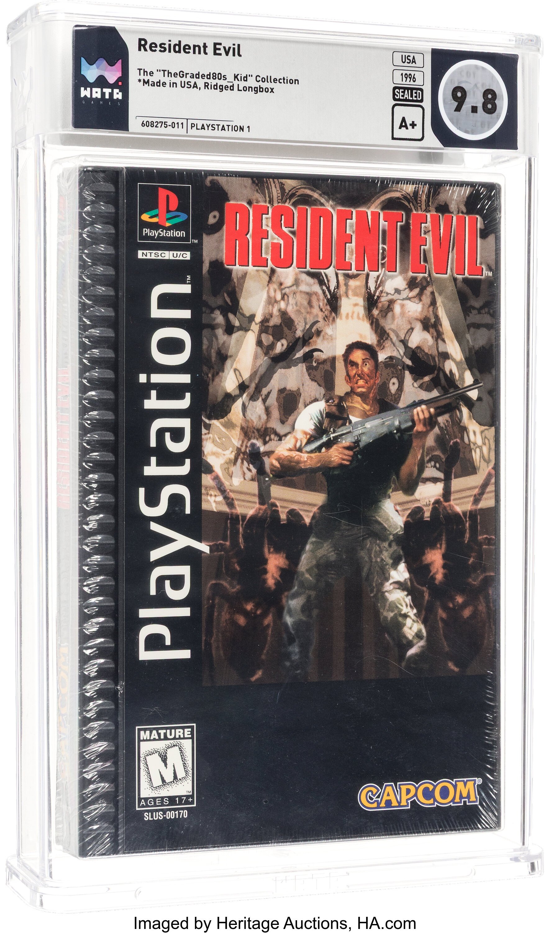 Resident Evil graded slab