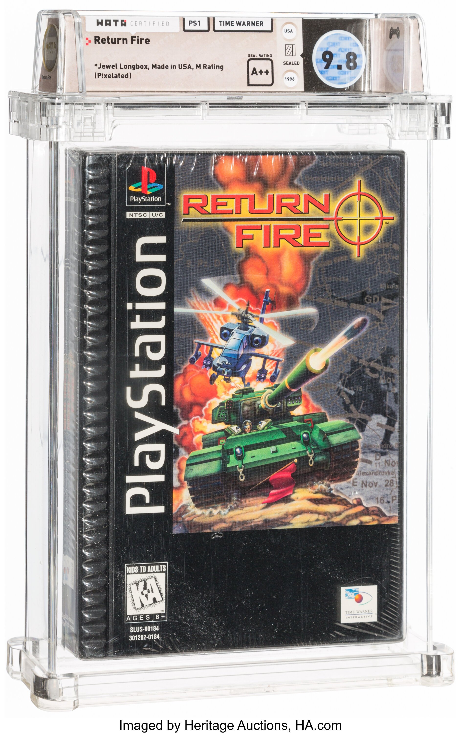 Return Fire (PS1): PSA Pop Report & Prices