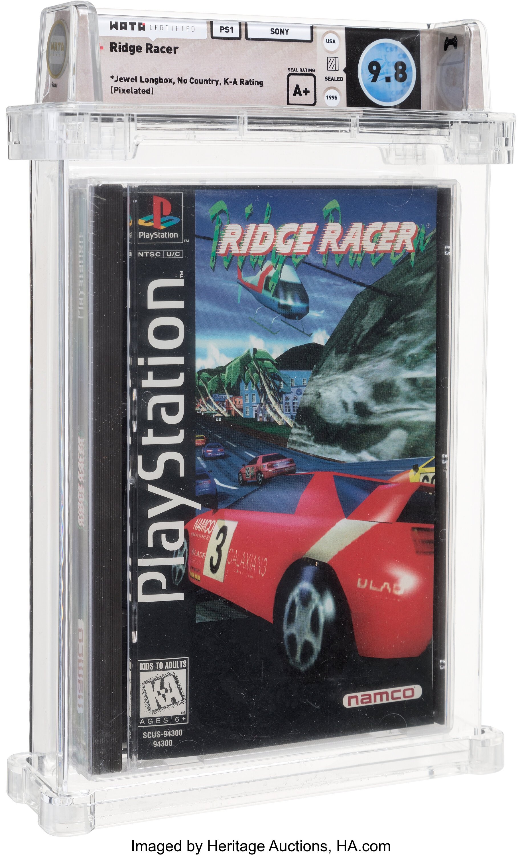Ridge Racer (PS1): PSA Pop Report & Prices