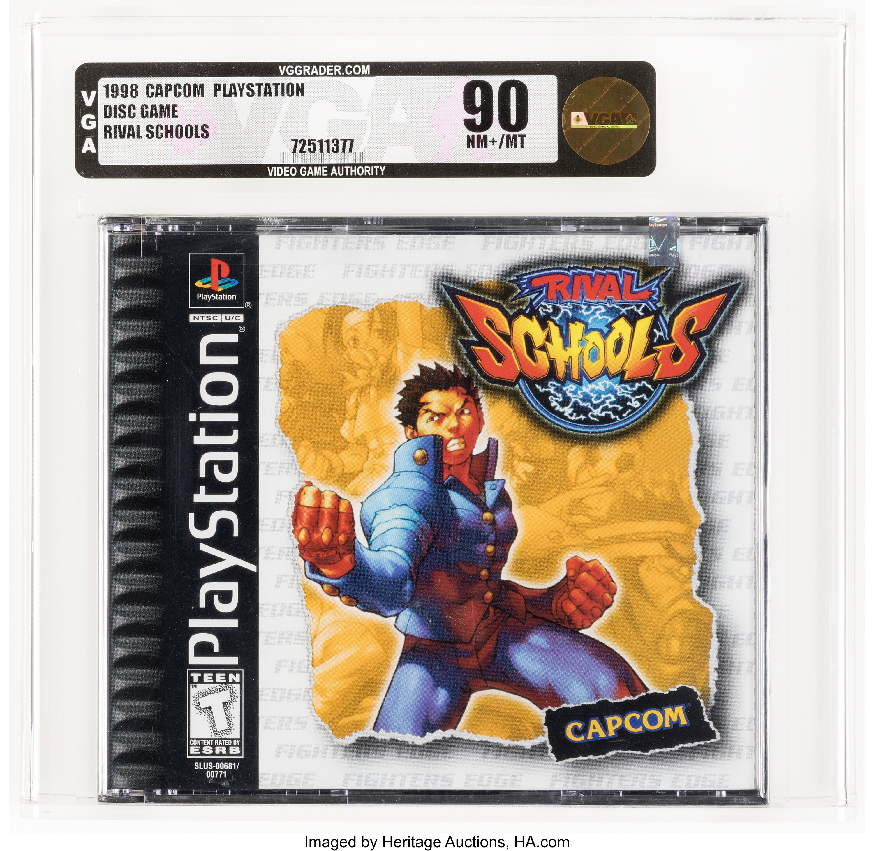Rival Schools (PS1): PSA Pop Report & Prices