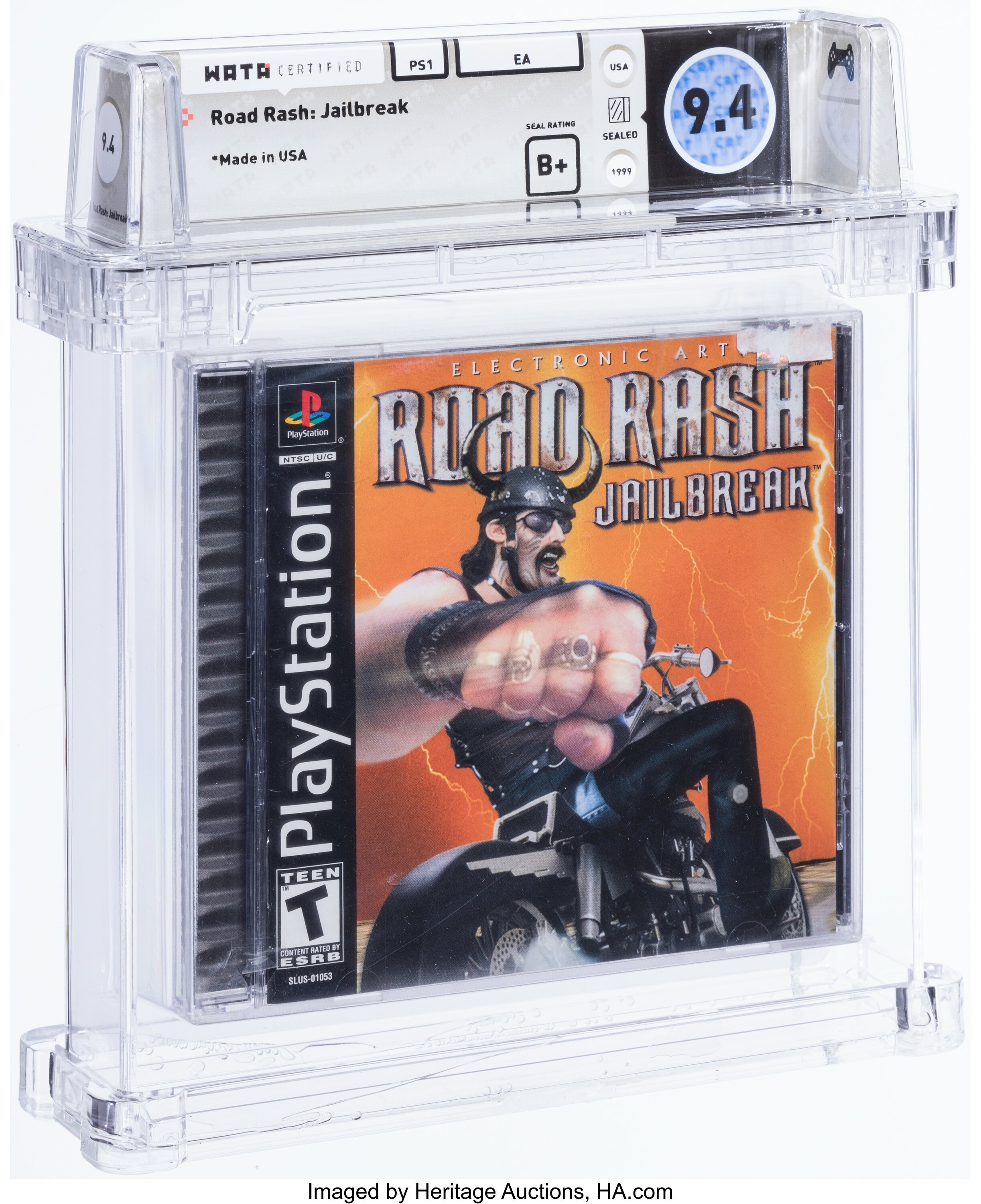 Road Rash: Jailbreak (PS1) — PSA Pop Report & Prices