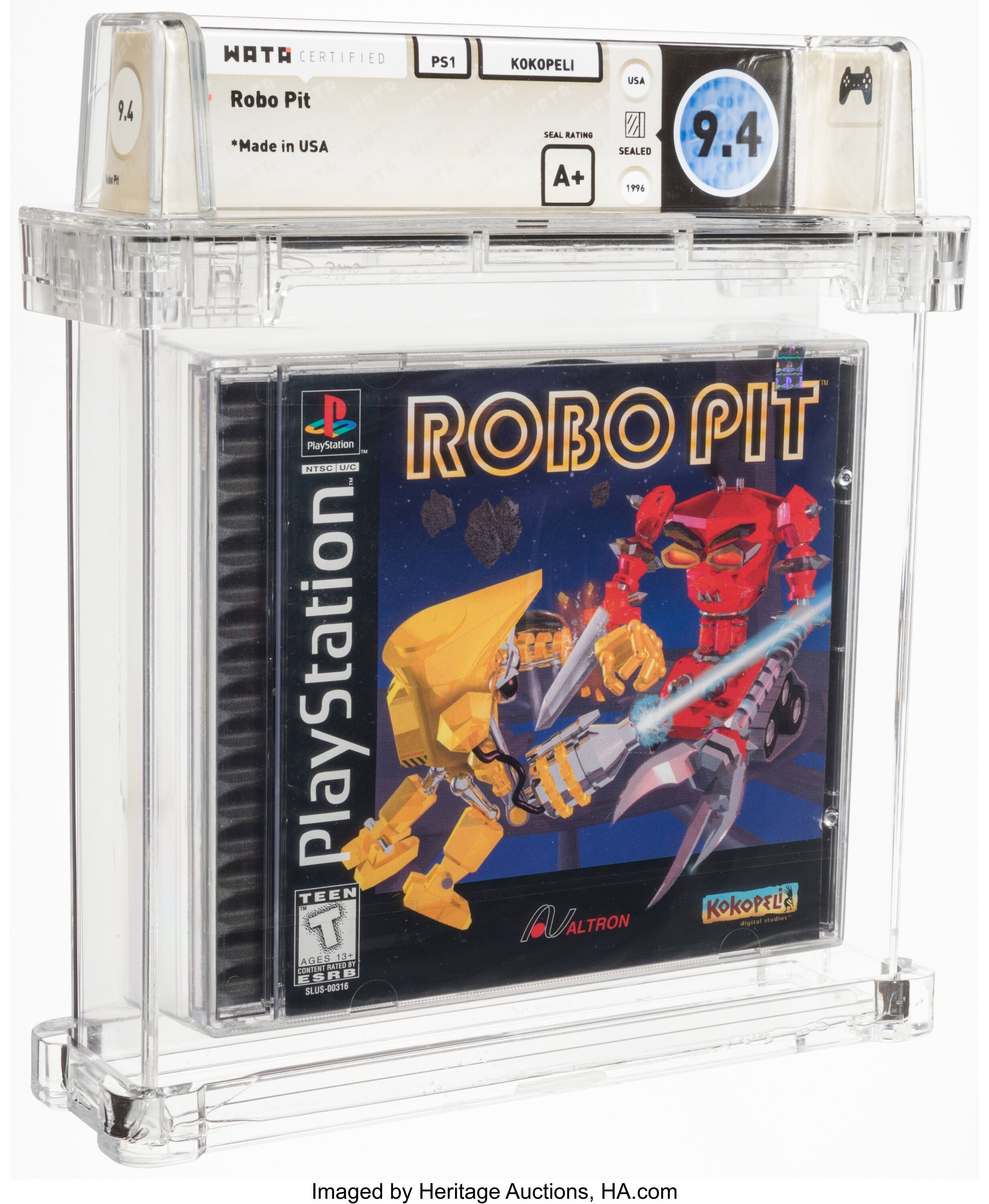 Robo Pit (PS1): PSA Pop Report & Prices