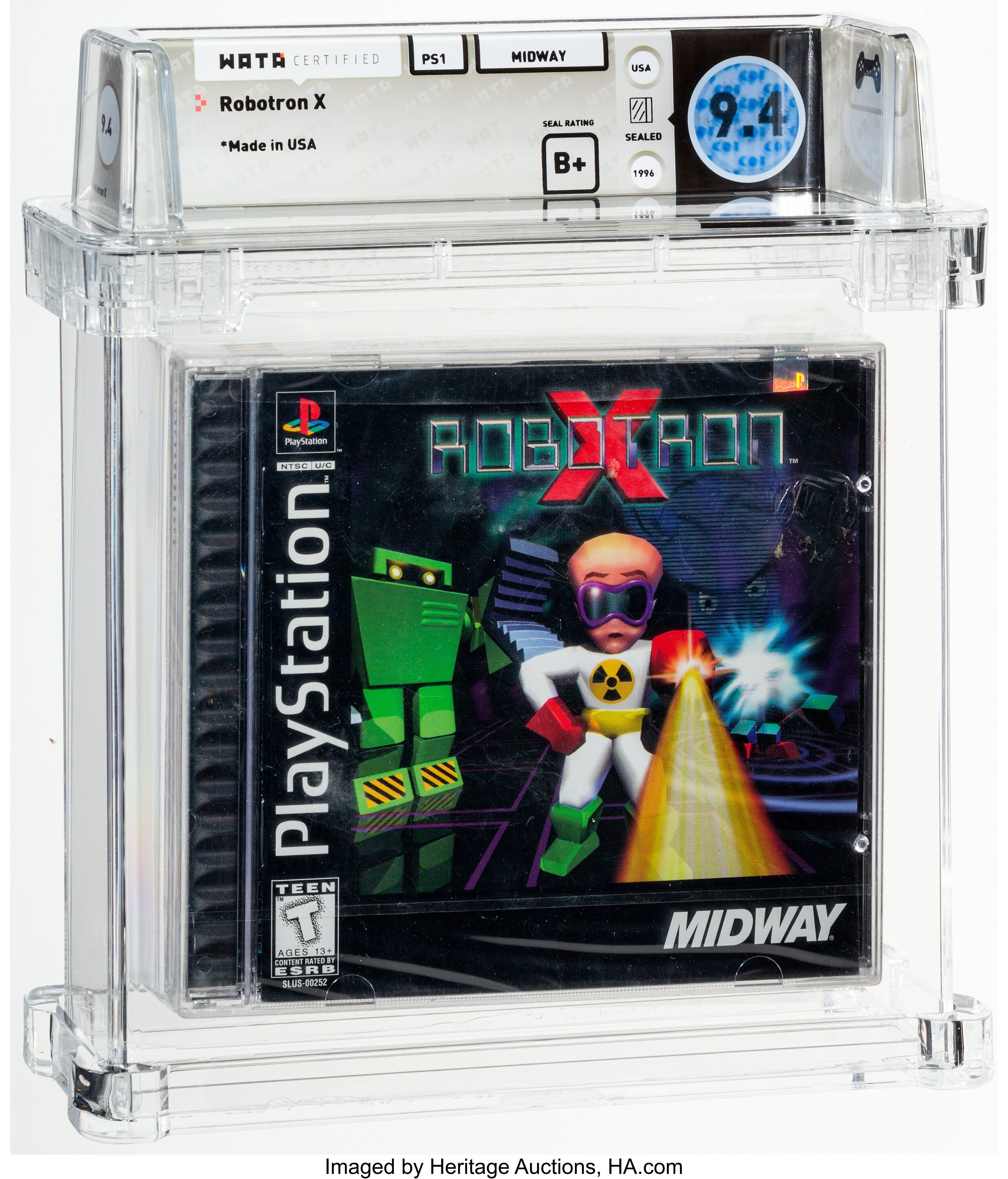Robotron X (PS1): PSA Pop Report & Prices