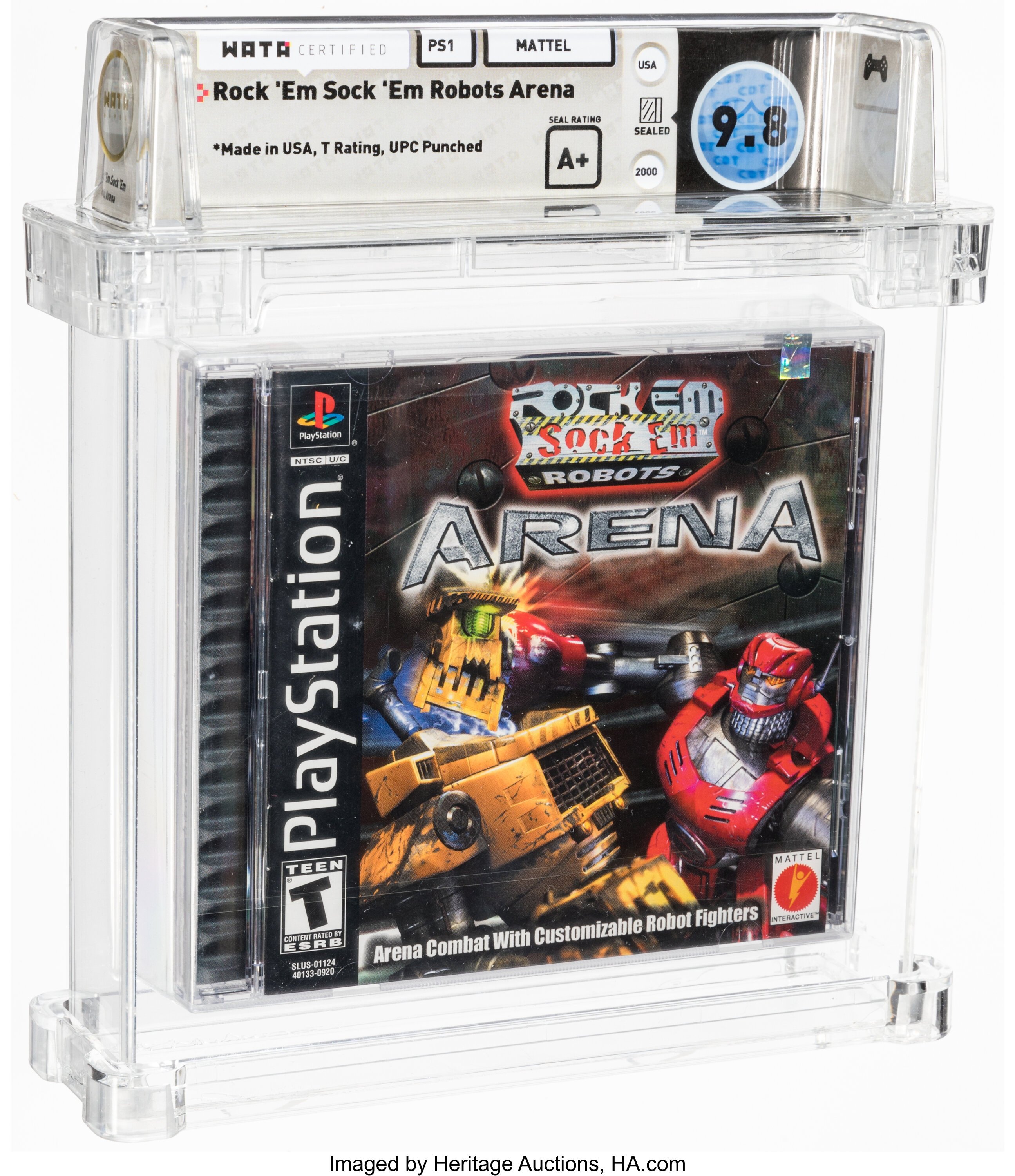Rock 'Em Sock 'Em Robots Arena (PS1): PSA Pop & Prices