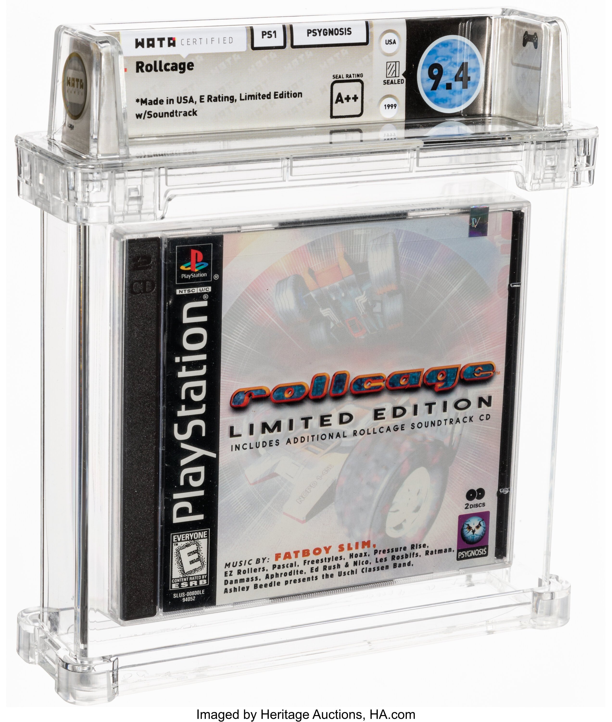 Rollcage (PS1): PSA Pop Report & Prices