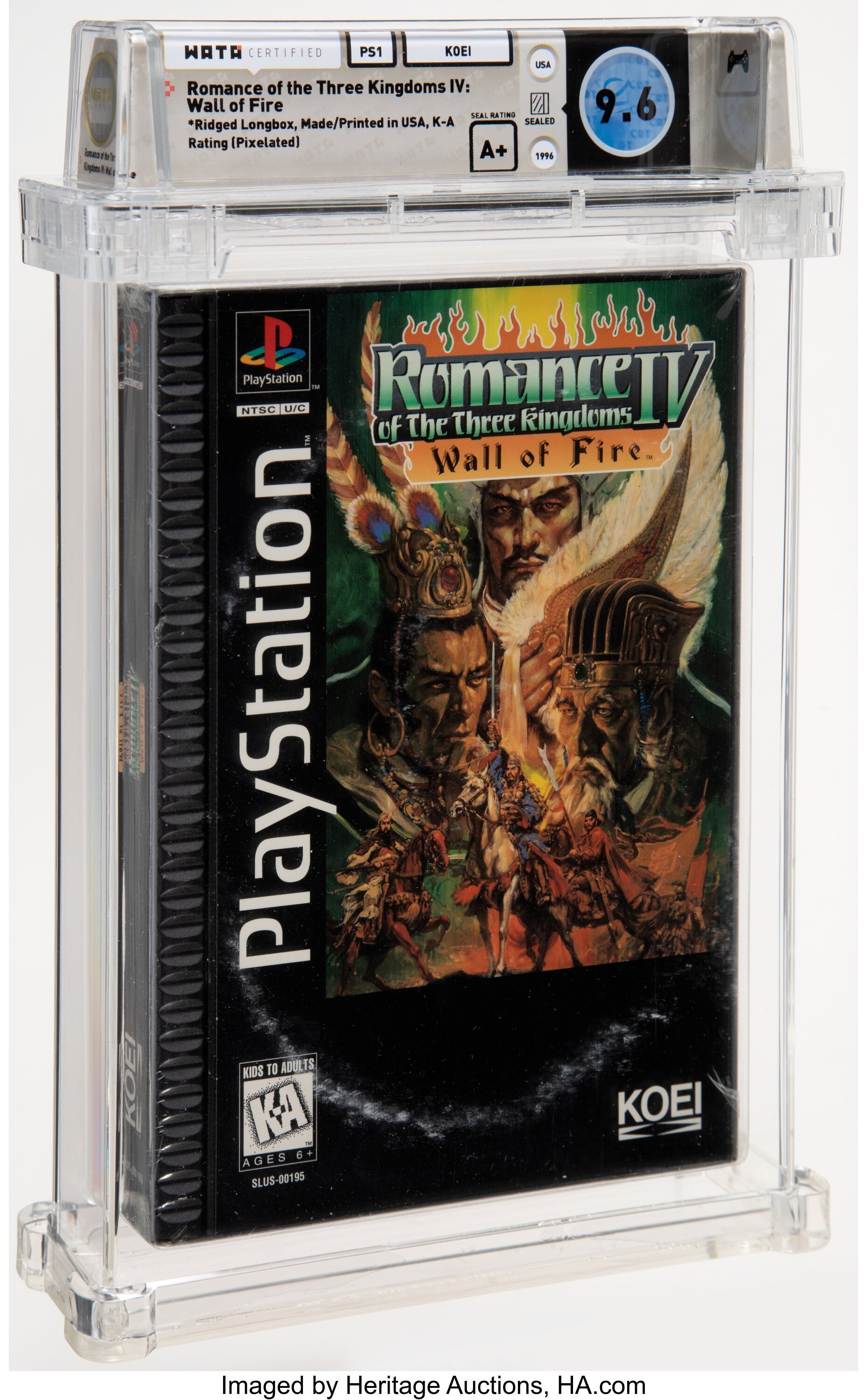 Romance of the Three Kingdoms IV: Wall of Fire (PS1)