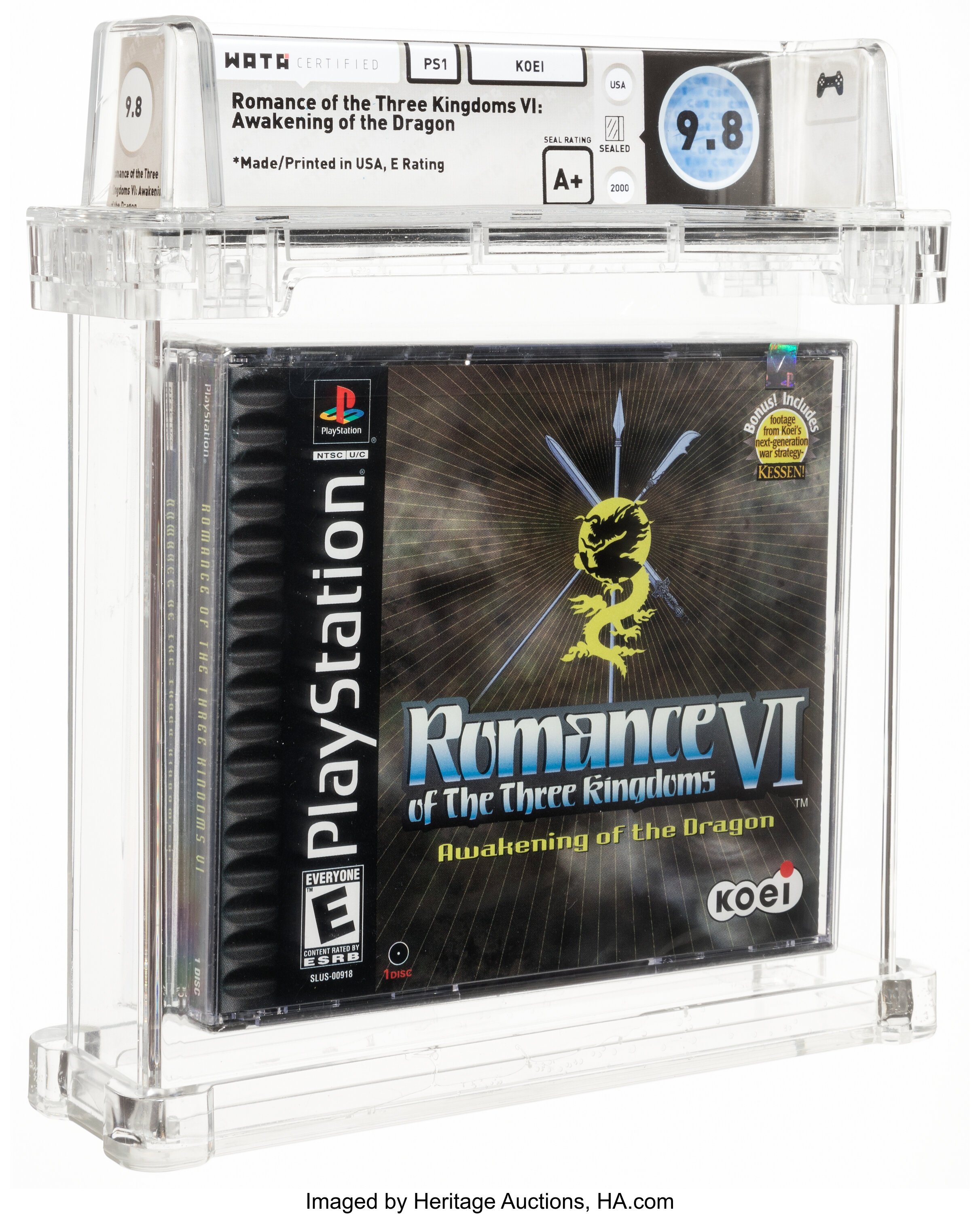 Romance of the Three Kingdoms VI: Awakening of the Dragon (PS1)
