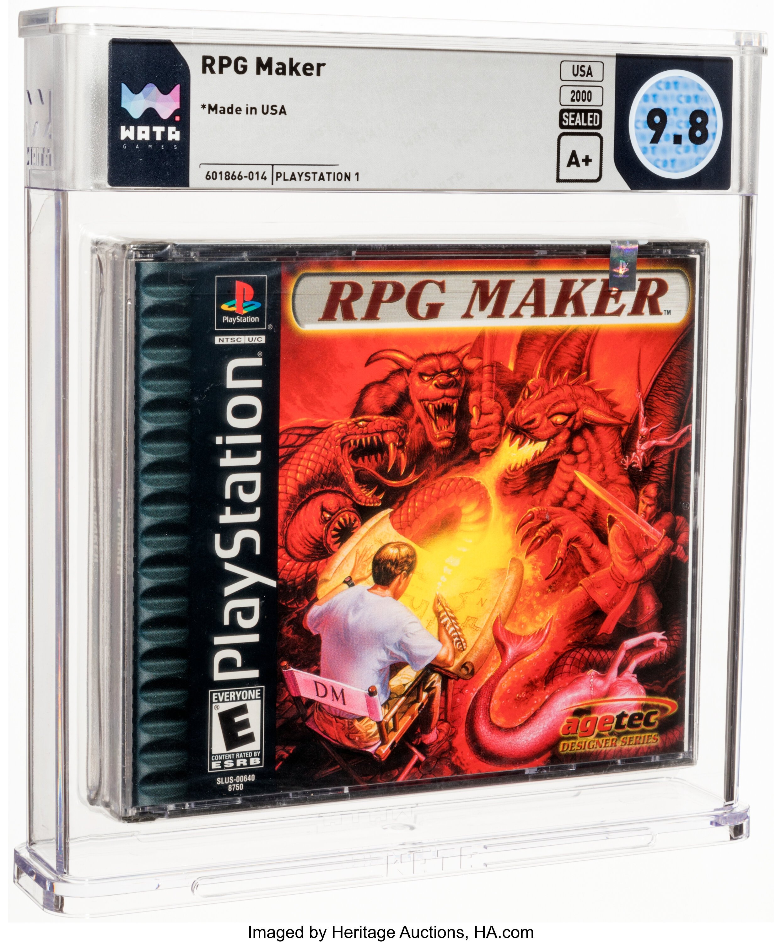 RPG Maker (PS1): PSA Pop Report & Prices