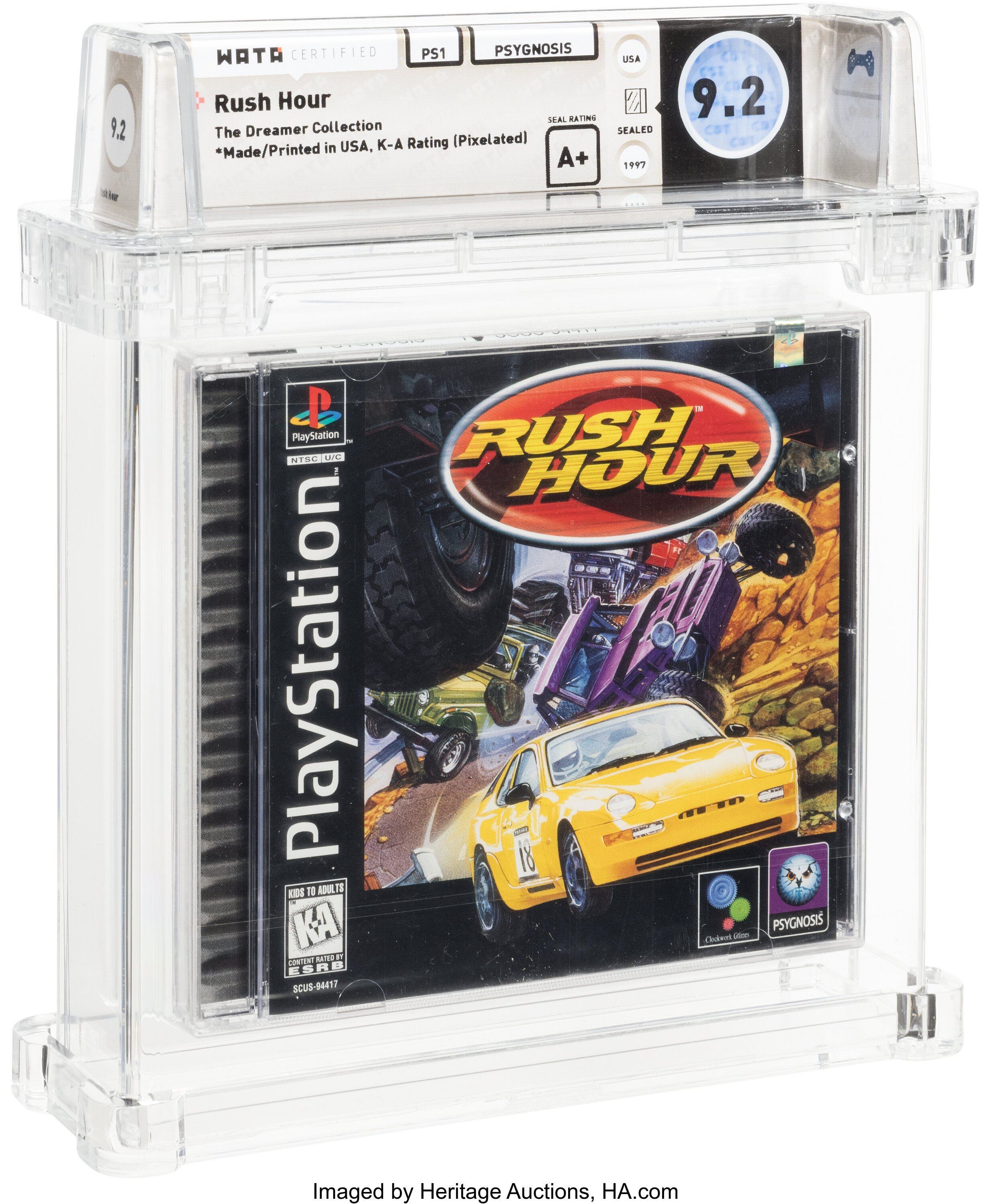 Rush Hour (PS1): PSA Pop Report & Prices