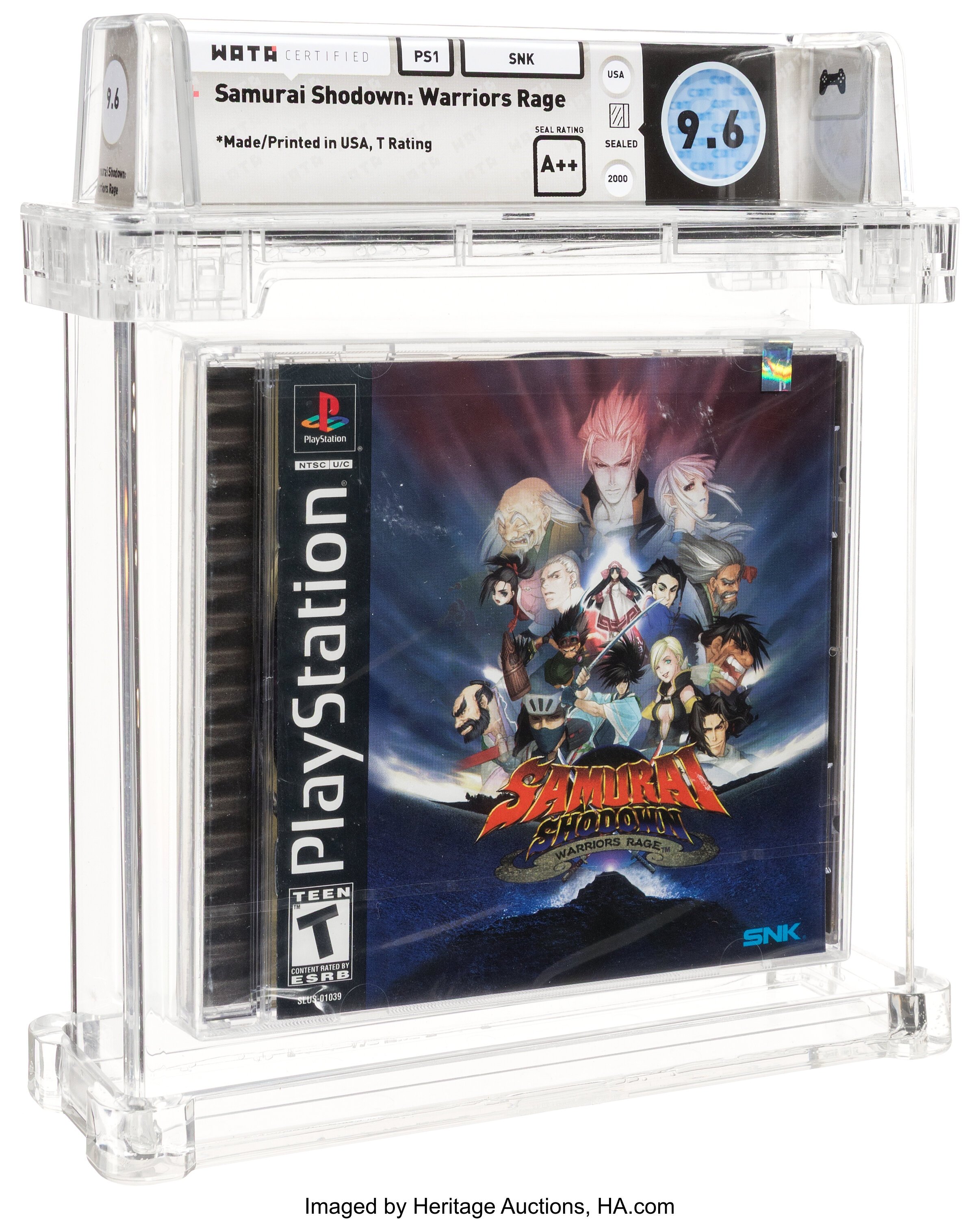 Samurai Shodown: Warriors Rage (PS1) — PSA Pop & Prices