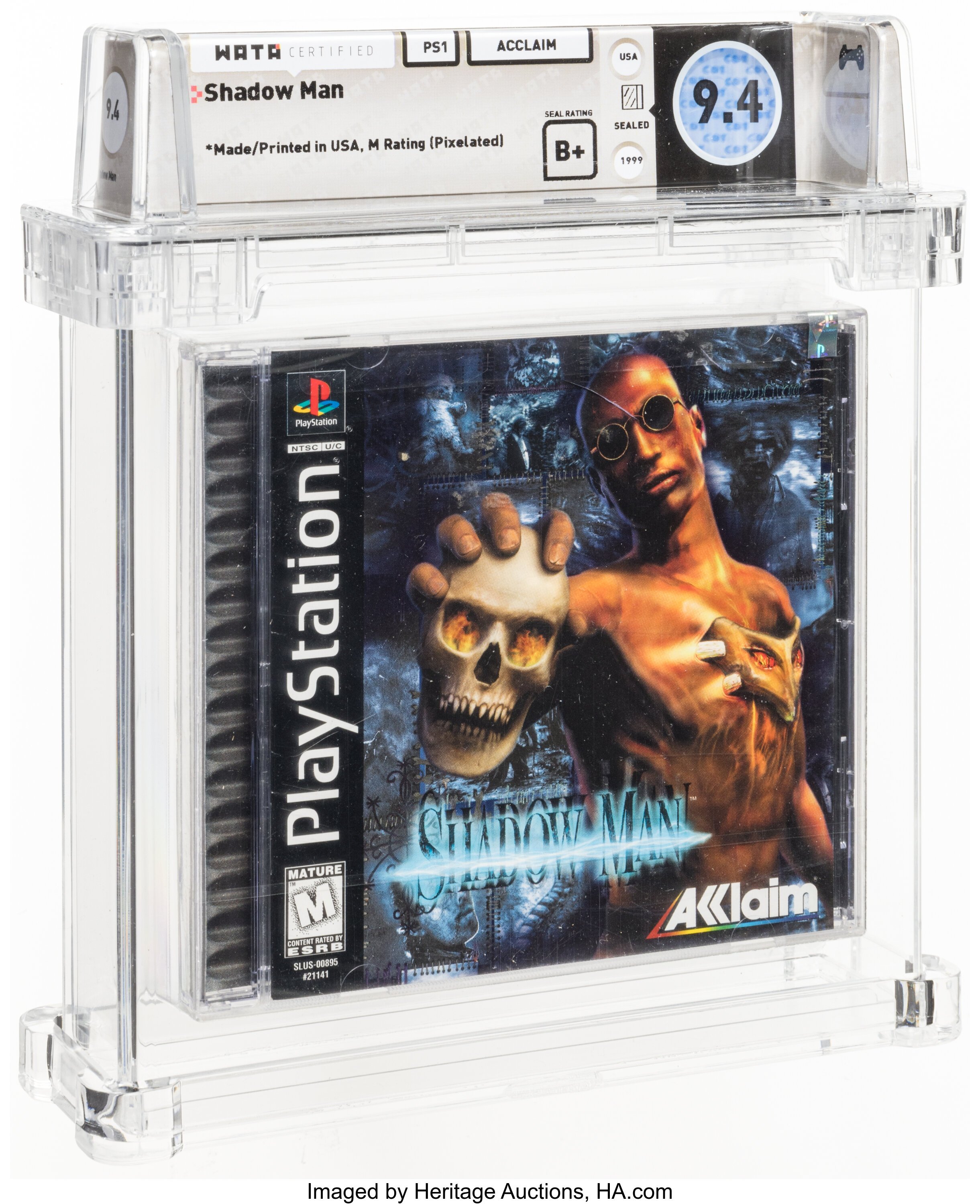 Shadow Man (PS1): PSA Pop Report & Prices
