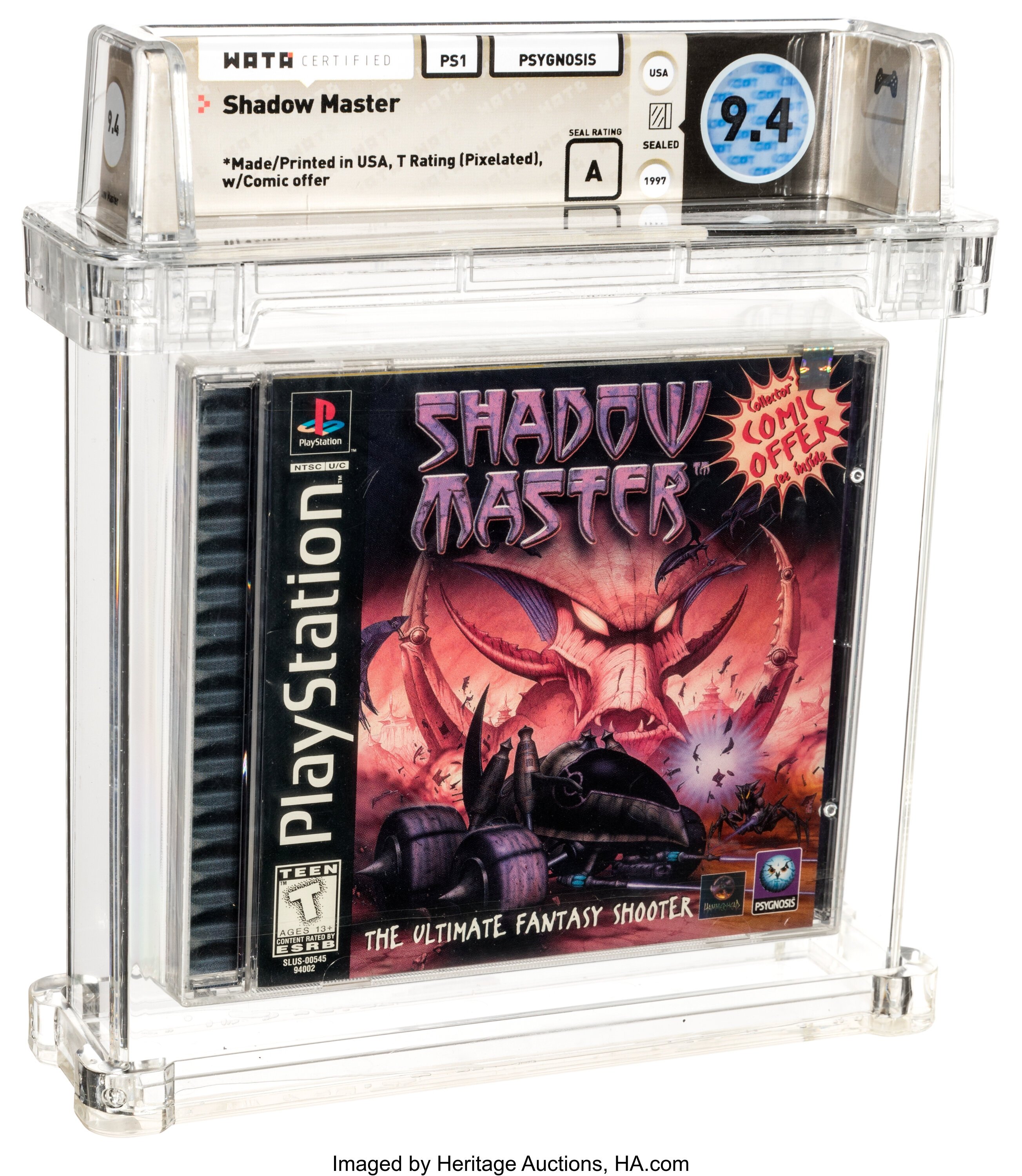 Shadow Master (PS1): PSA Pop Report & Prices