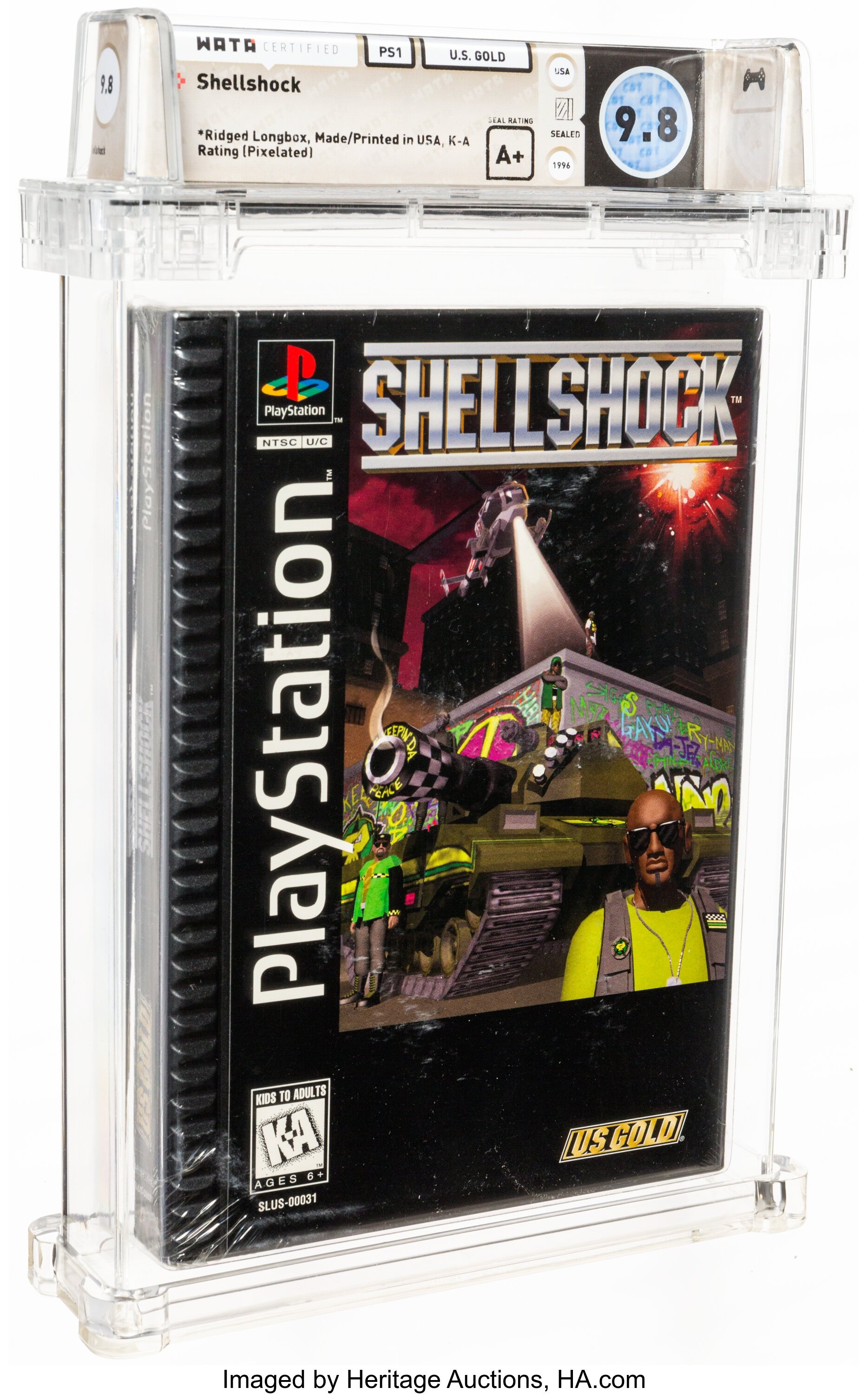 Shellshock (PS1): PSA Pop Report & Prices