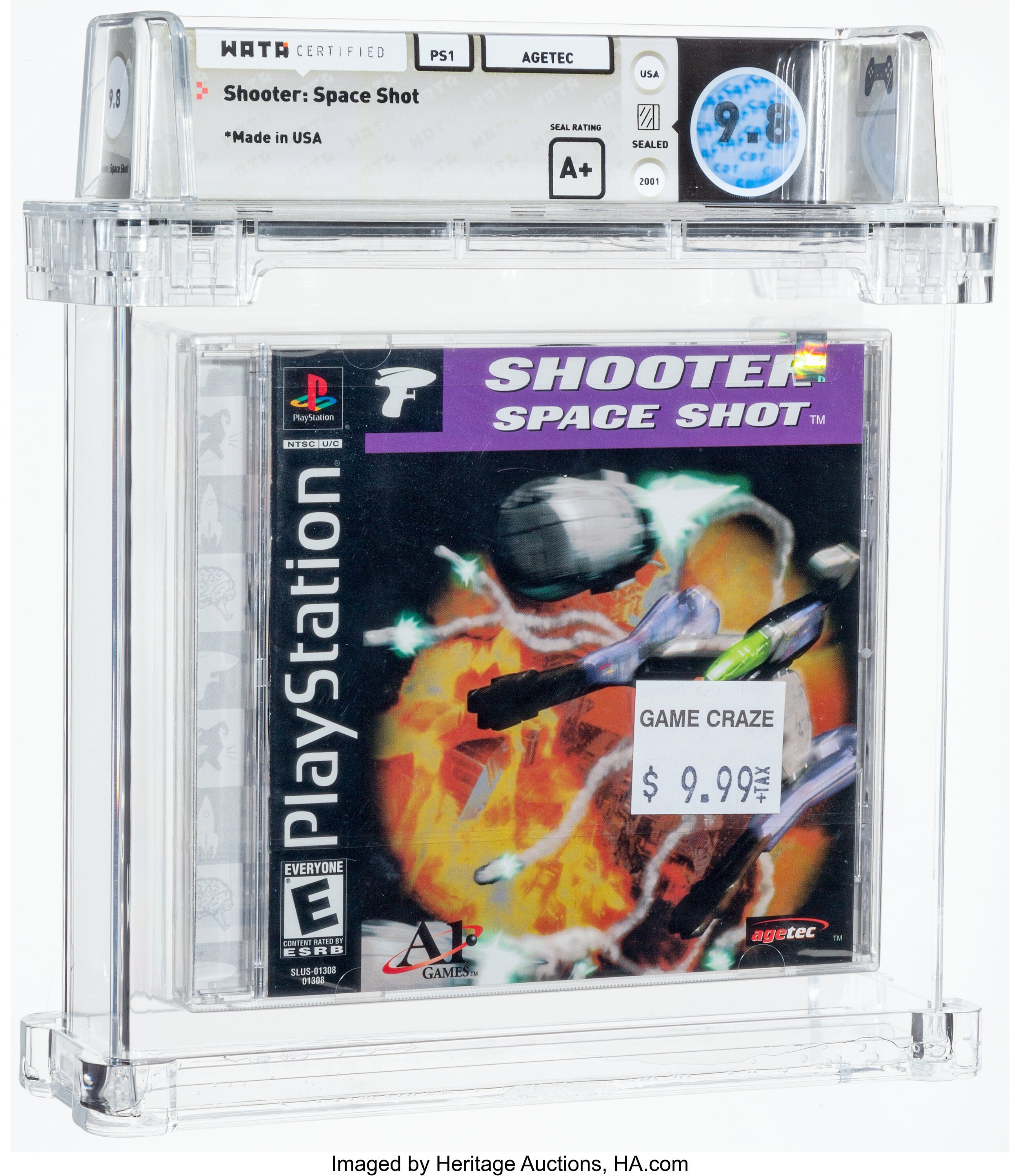 Shooter: Space Shot (PS1) — PSA Pop Report & Prices