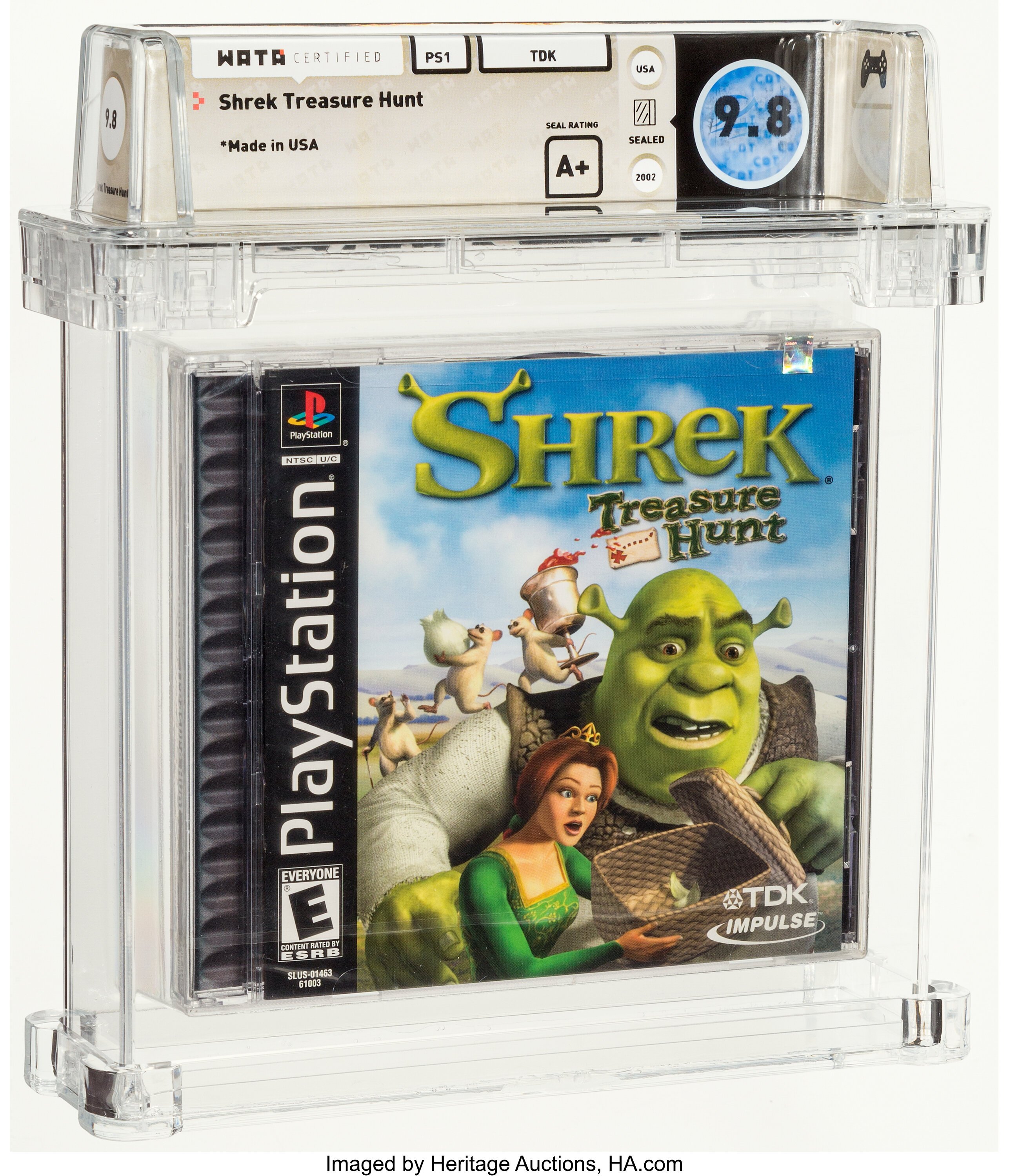 Shrek Treasure Hunt (PS1): PSA Pop Report & Prices