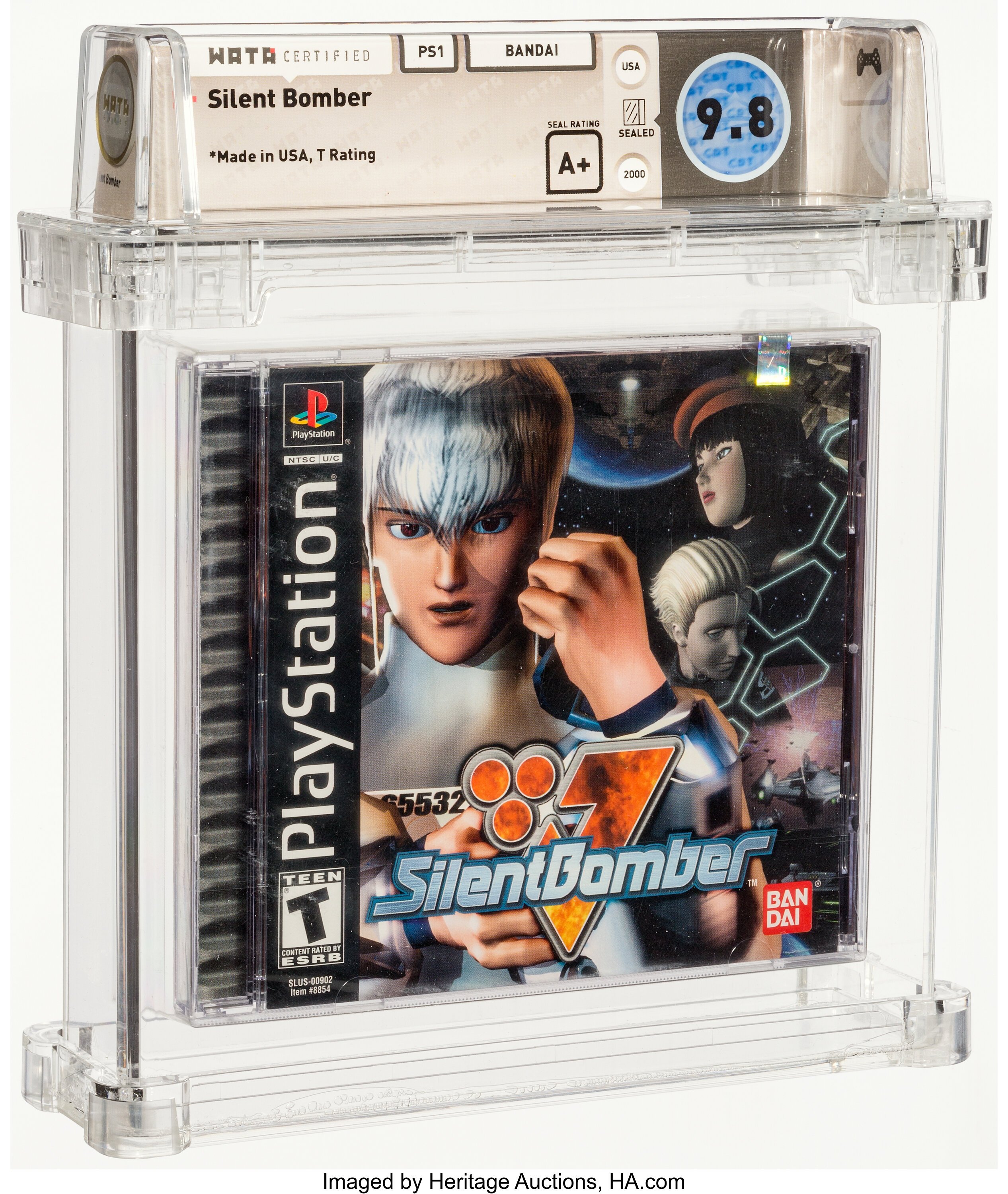 Silent Bomber (PS1): PSA Pop Report & Prices