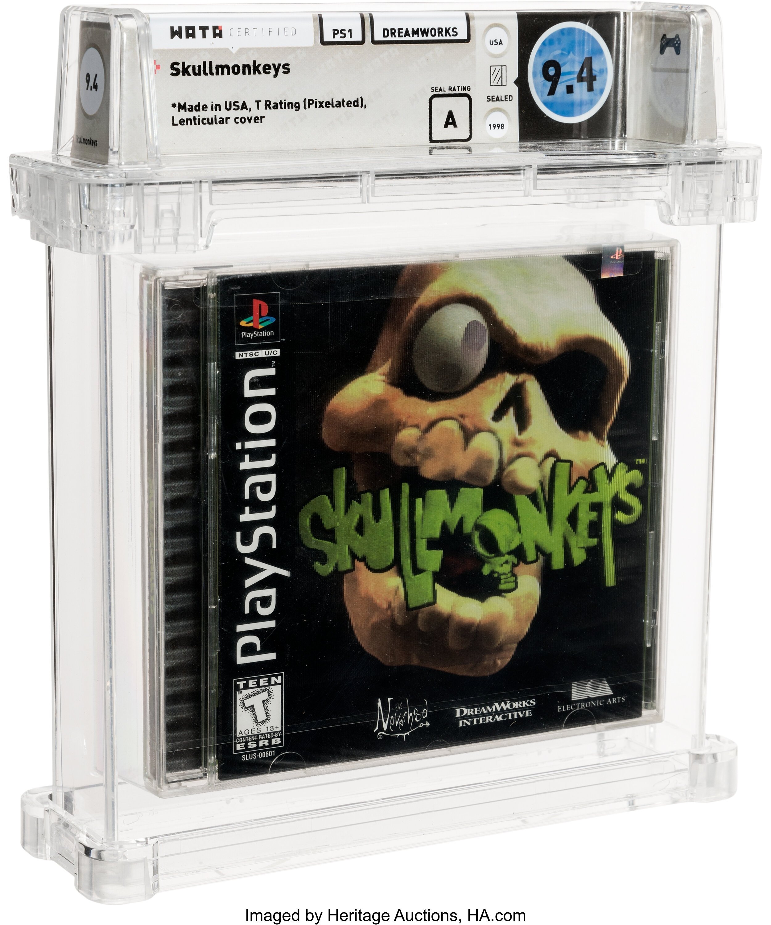 Skullmonkeys (PS1): PSA Pop Report & Prices