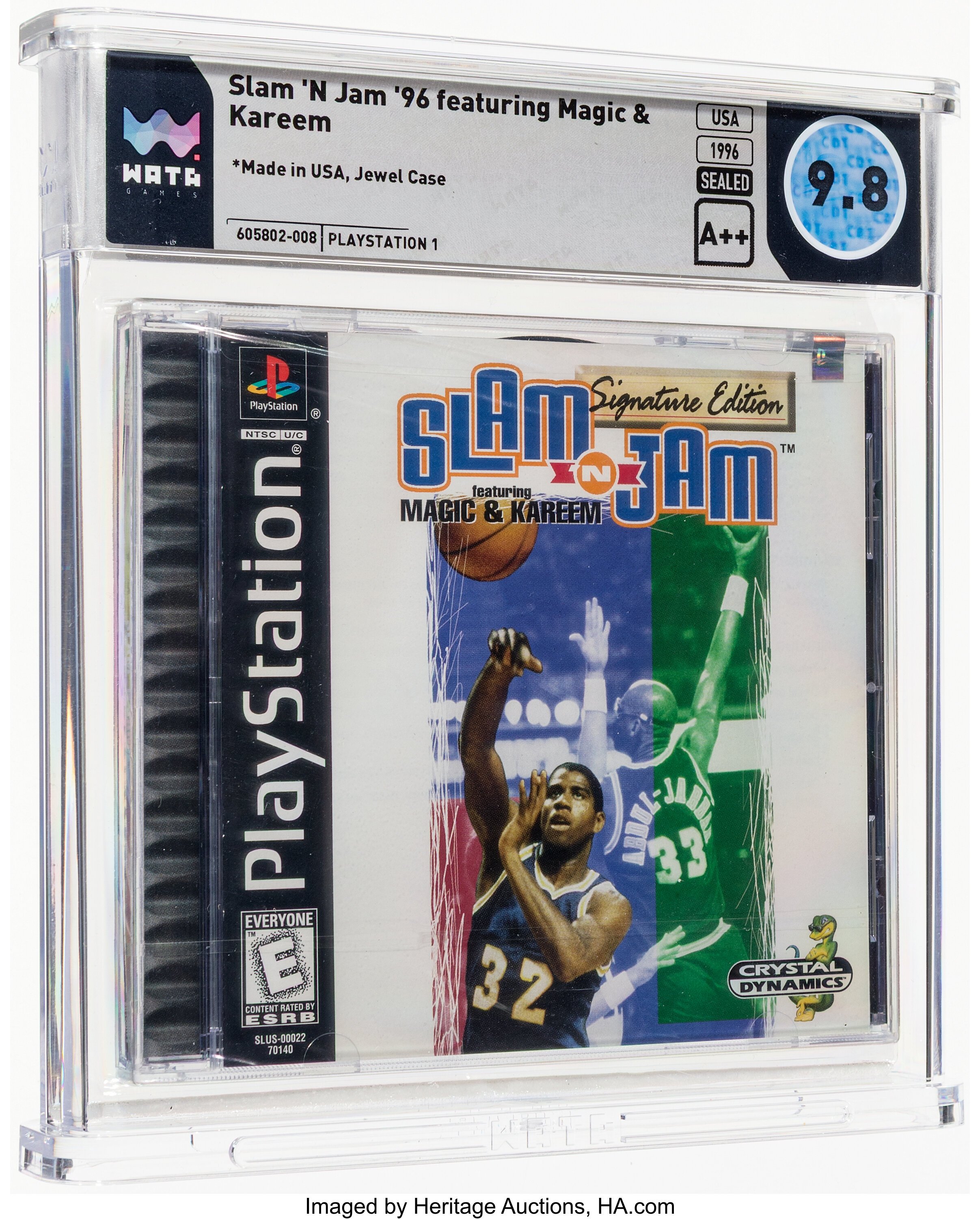 Slam 'N Jam '96 featuring Magic & Kareem (PS1): Pop Report