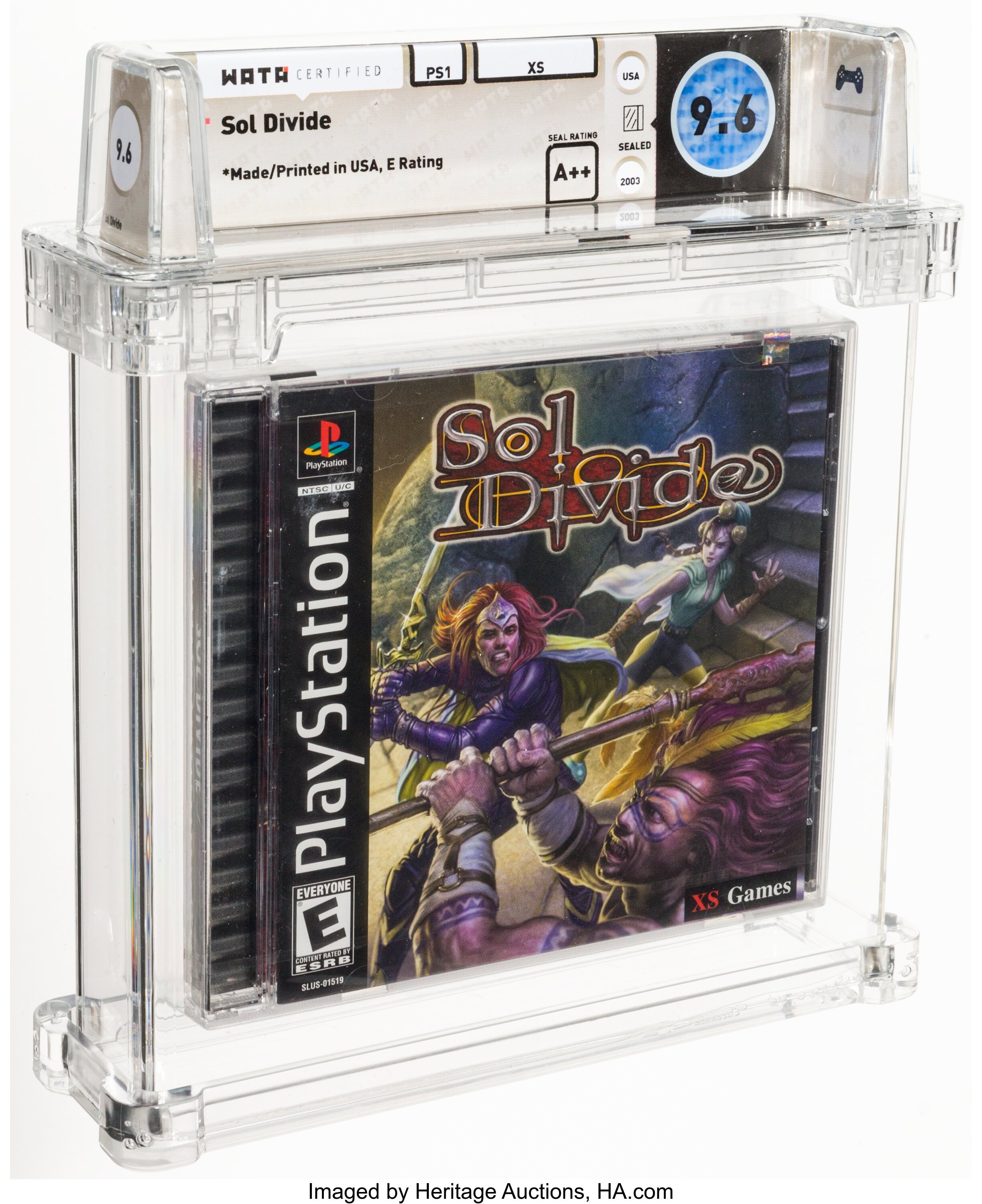 Sol Divide (PS1): PSA Pop Report & Prices